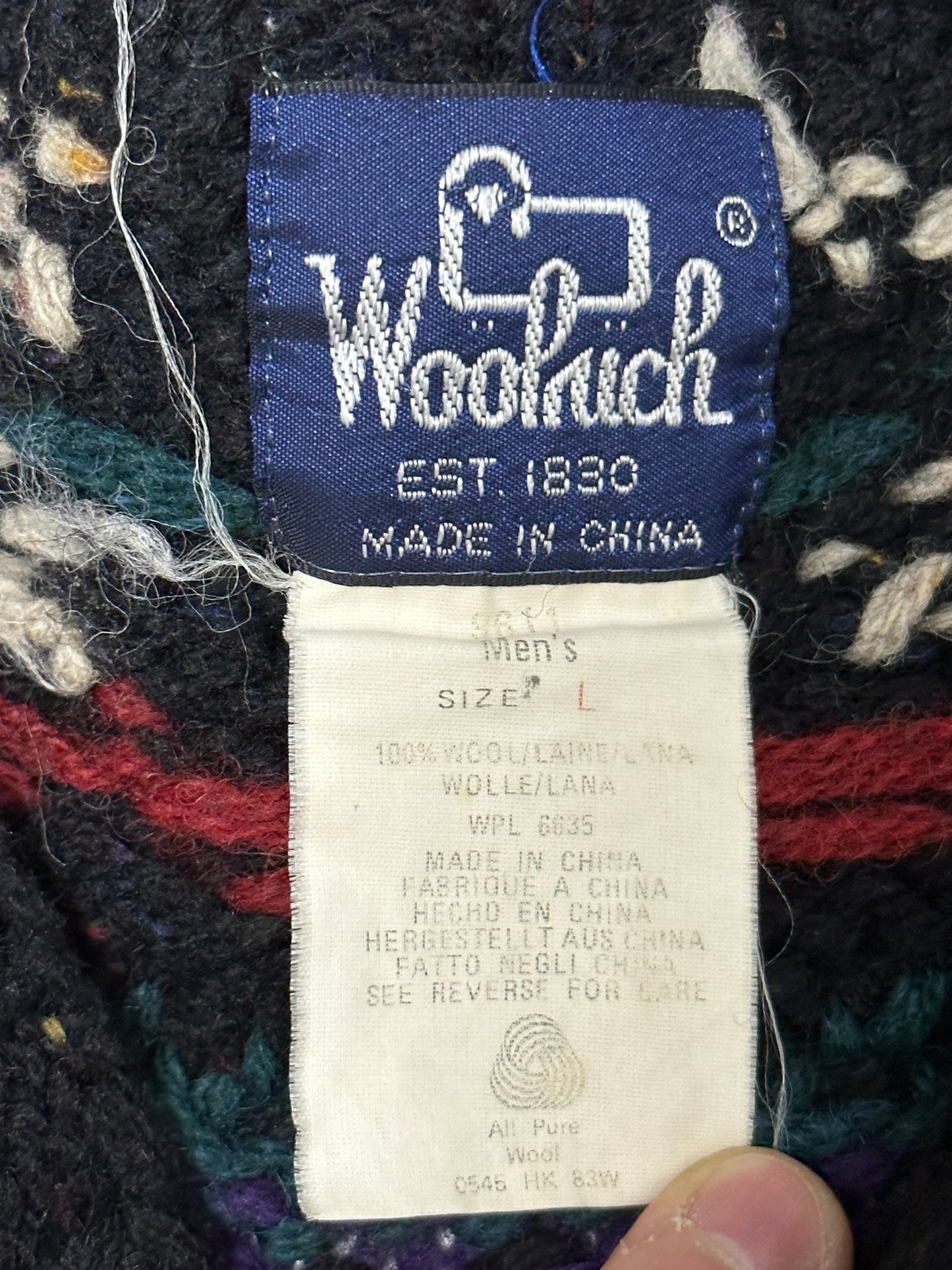 Mid 90s Woolrich Knit L