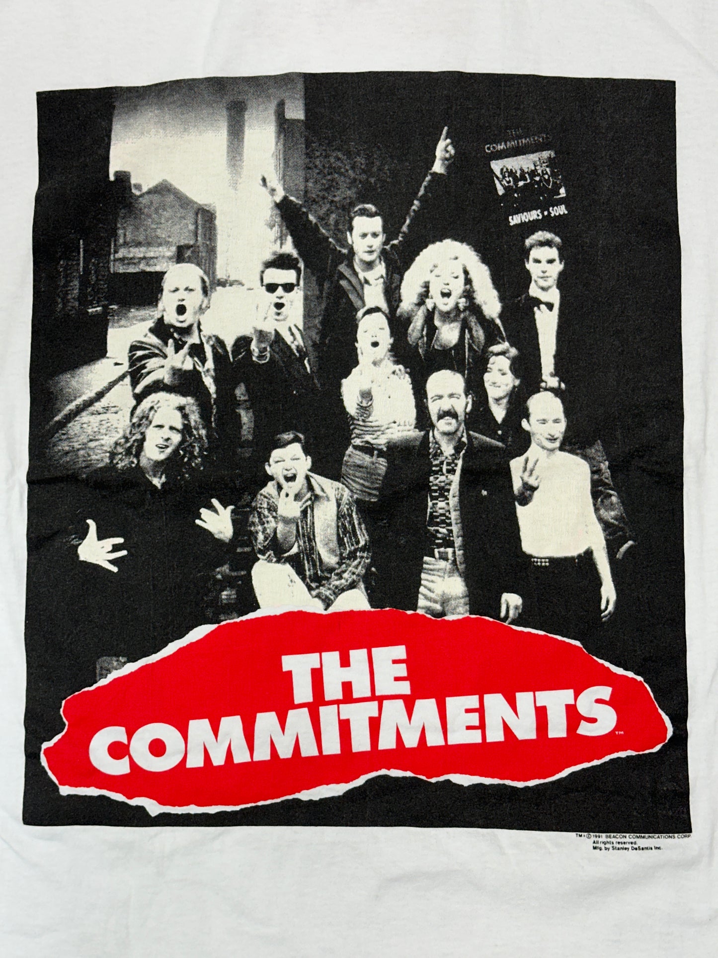 [XL] 1991' THE COMMITMENTS Movie Promo Tee