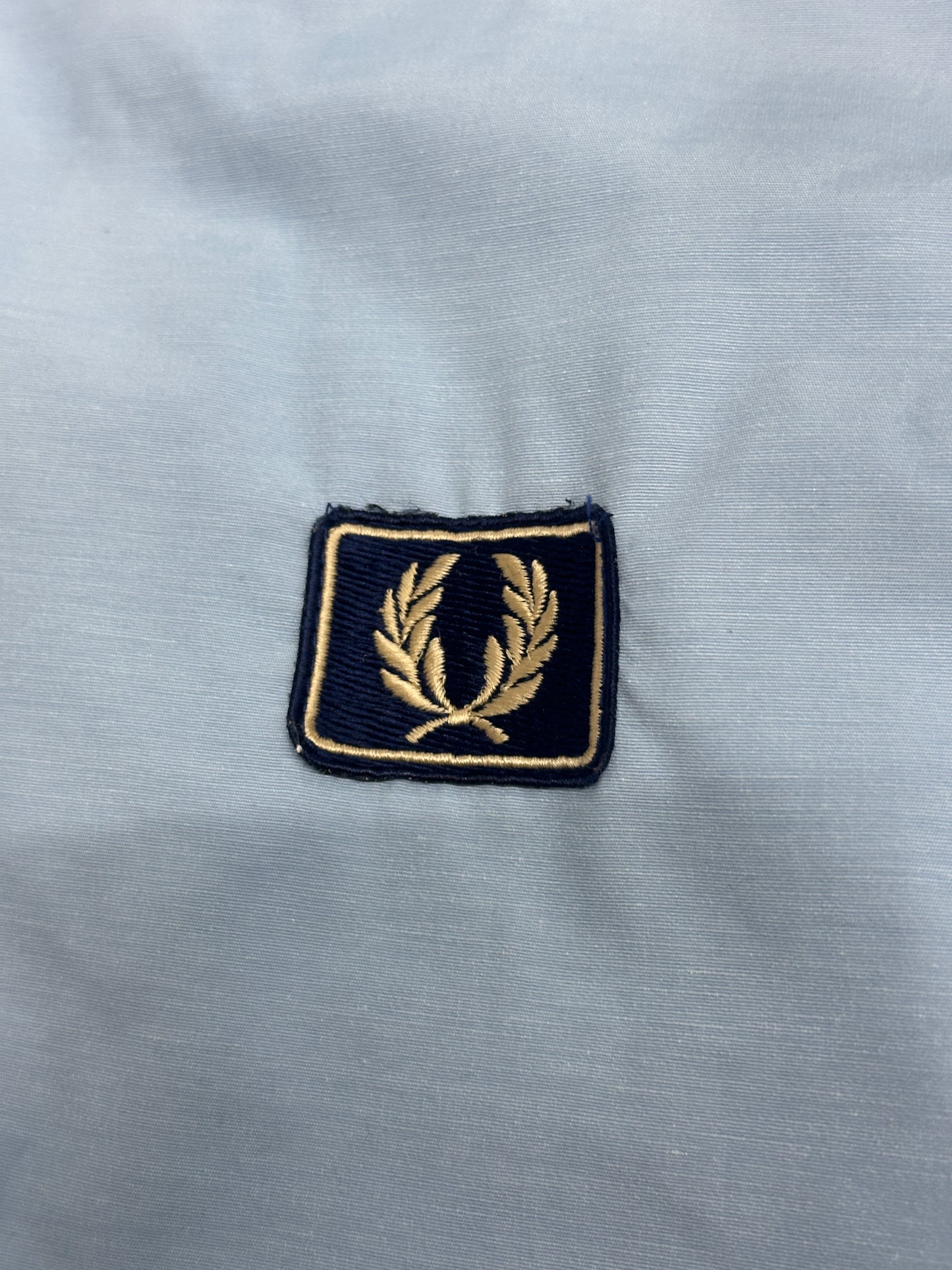 [XL] 70s Fred Perry Sky-blue Bomber Jacket