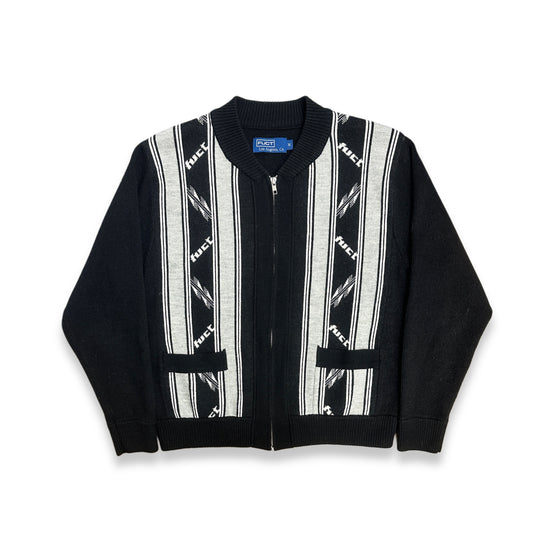 [M] FUCT Jacquard Knit zip-up