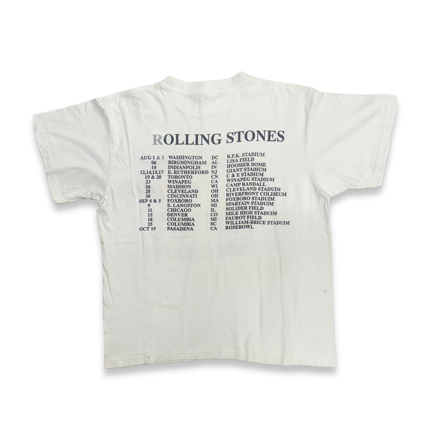 [XL] 1994' ROLLING STONES World Tour Tee