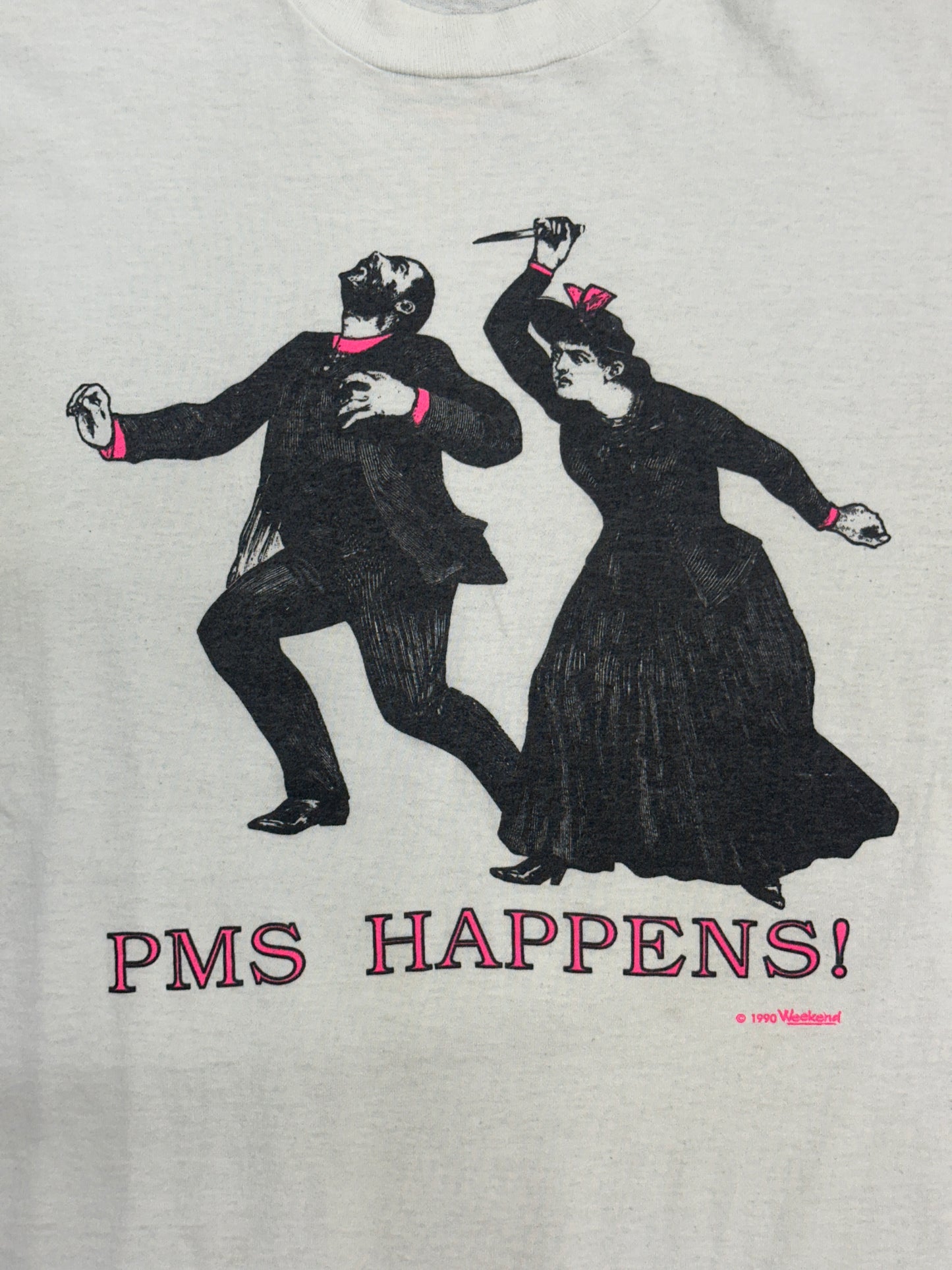 [L] 80s PMS HAPPENS Tee