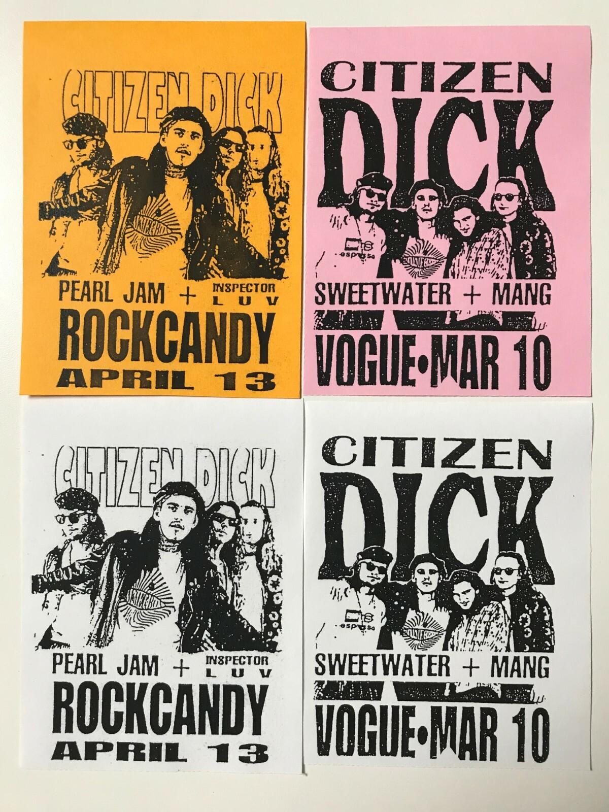 [L] 1992' Citizen Dick Movie Band Tee