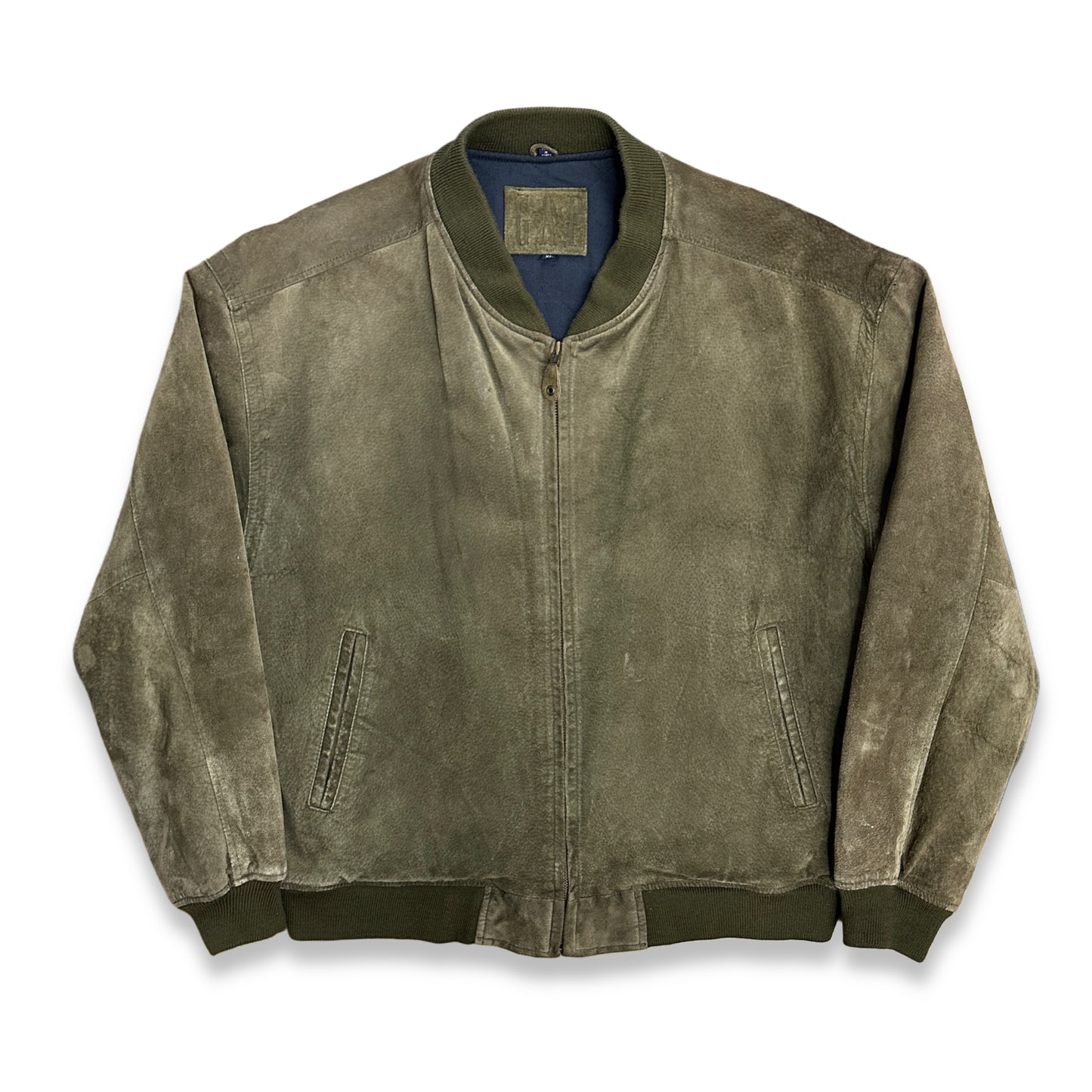 [XL] 90s GAP Olive Green Corduroy Bomber Jacket