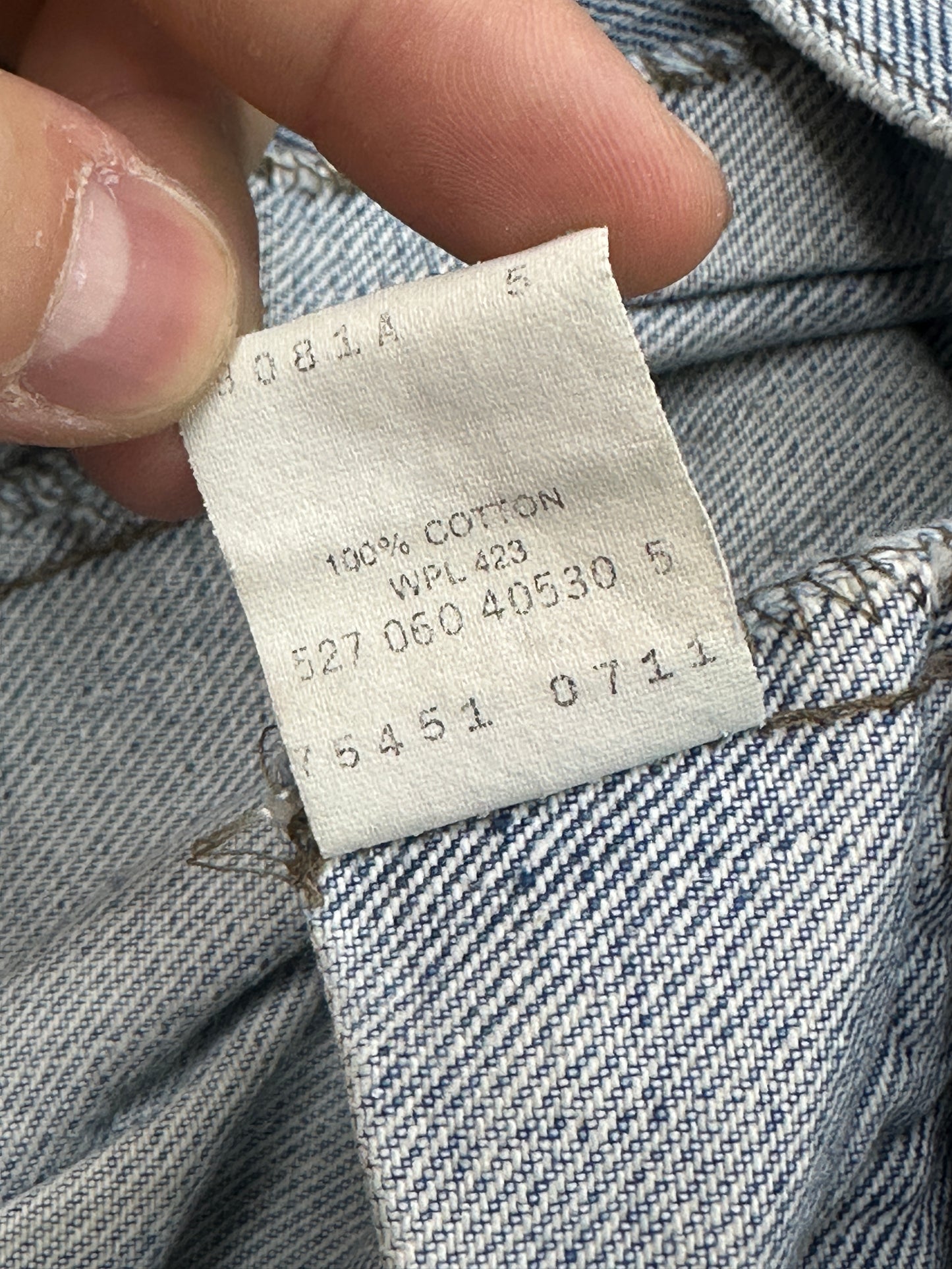 [M] 90s Levi's SilverTab Denim Bomber Jacket