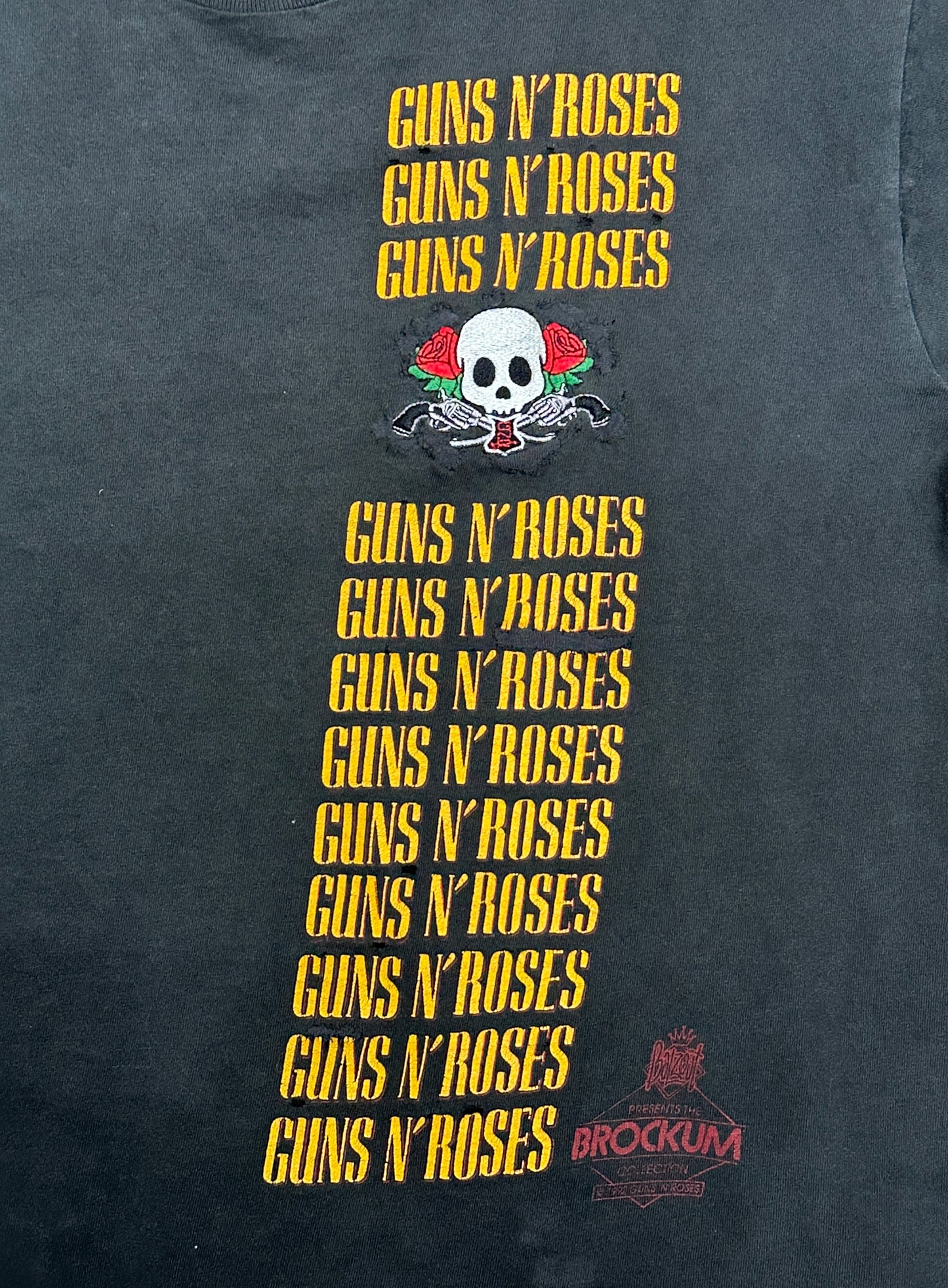 [XL] 1992' GUNS N' ROSES Logo Tee