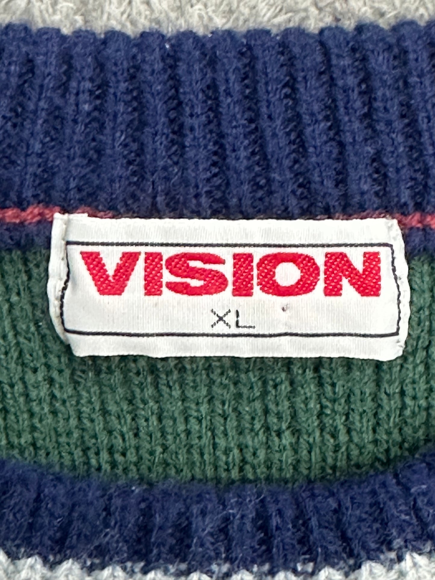 [XL] 00s Vision Street Wear Knit Long Sleeve