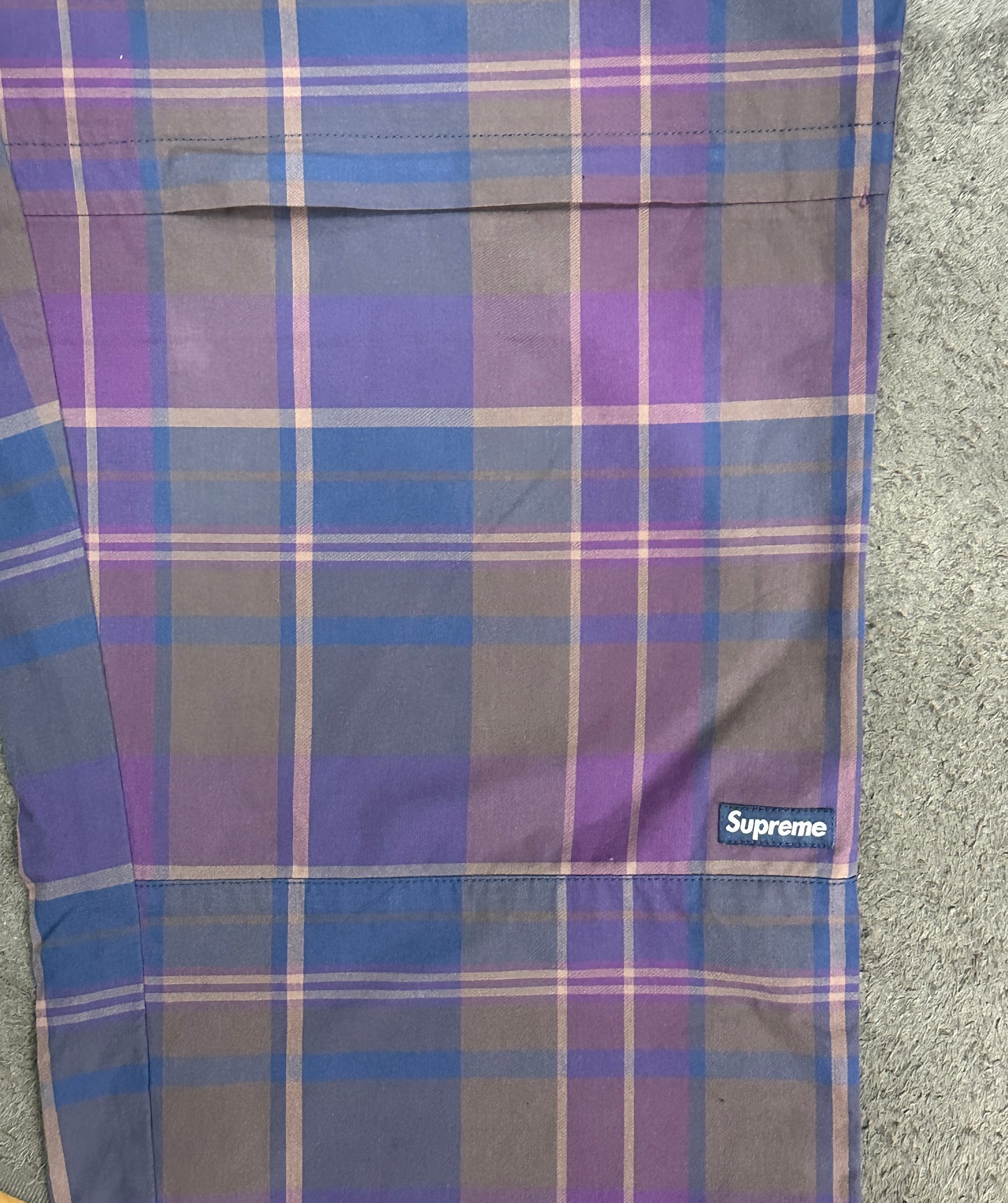 [XL] Supreme Plaid Cinch Pants