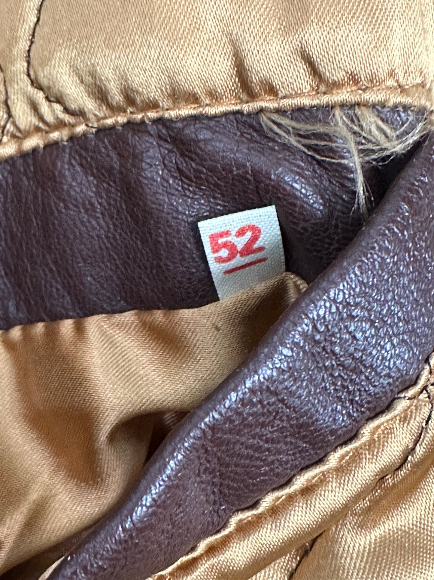 [52] 90s HUGO BOSS Leather Bomber Jacket