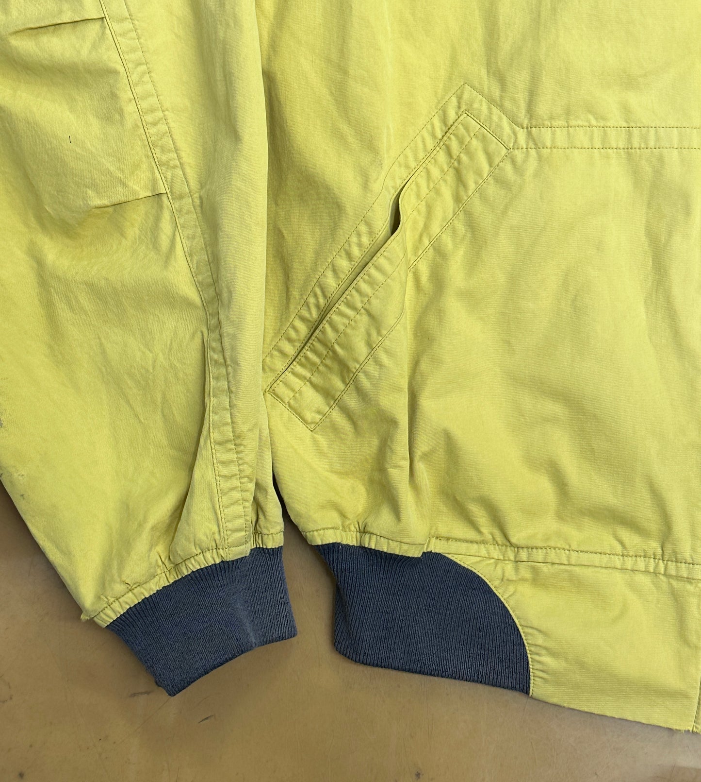 [L] 80s HUGO BOSS Faded Bomber Jacket