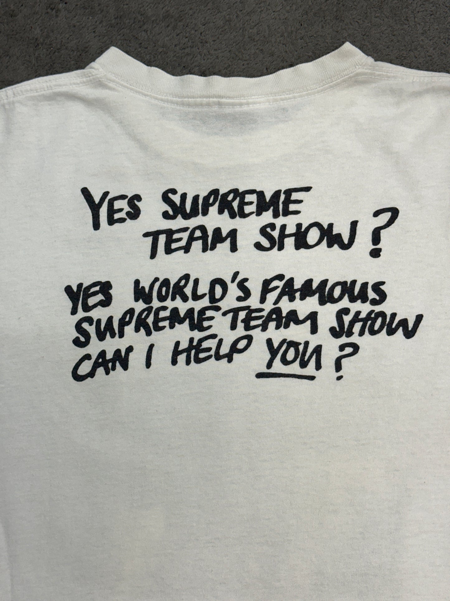 [L] 09SS Supreme x Malcolm McLaren Tee
