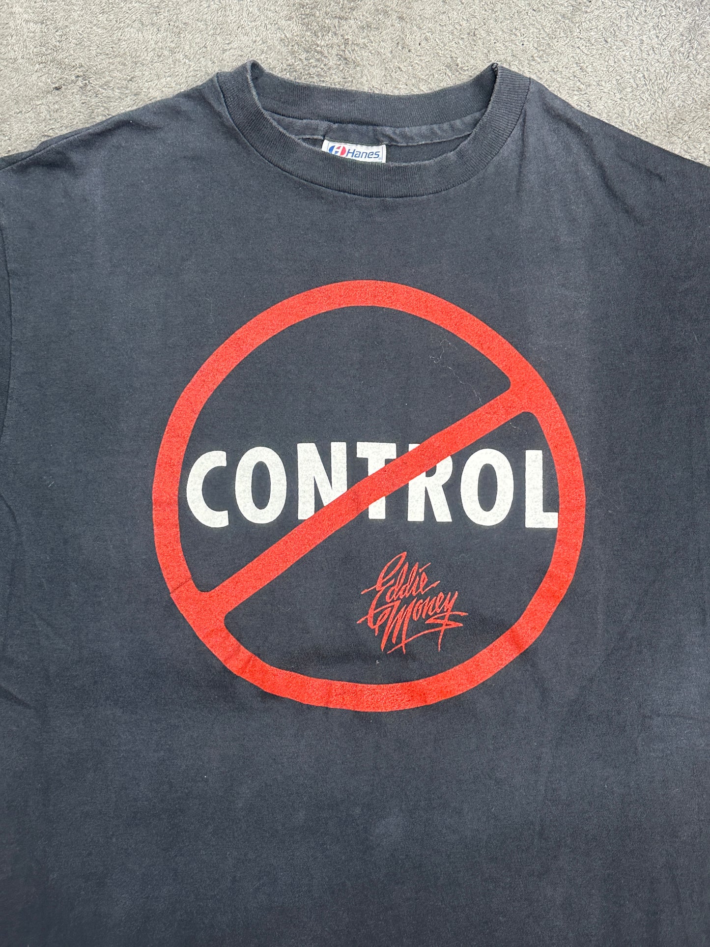 [XL] 1987' Eddie Money 'No Control' Tour Tee