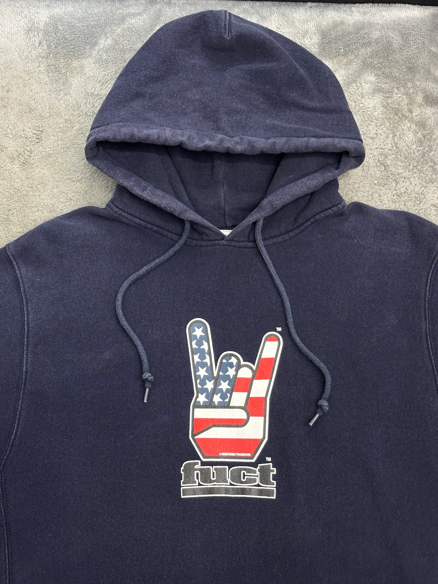 [XL] 00s FUCT Hand Sign Hoodie