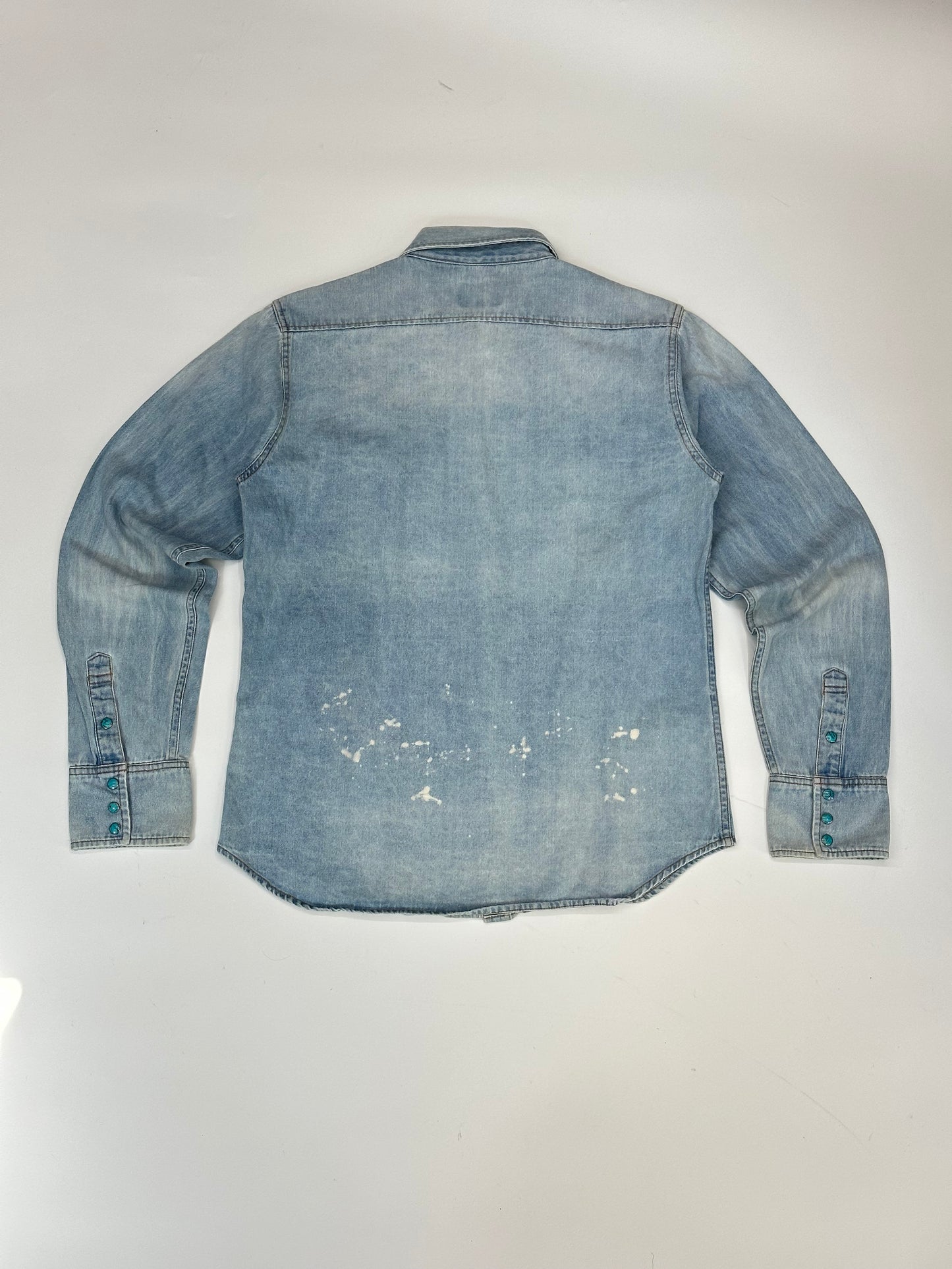 [M] Fuct SSDD Denim western shirt