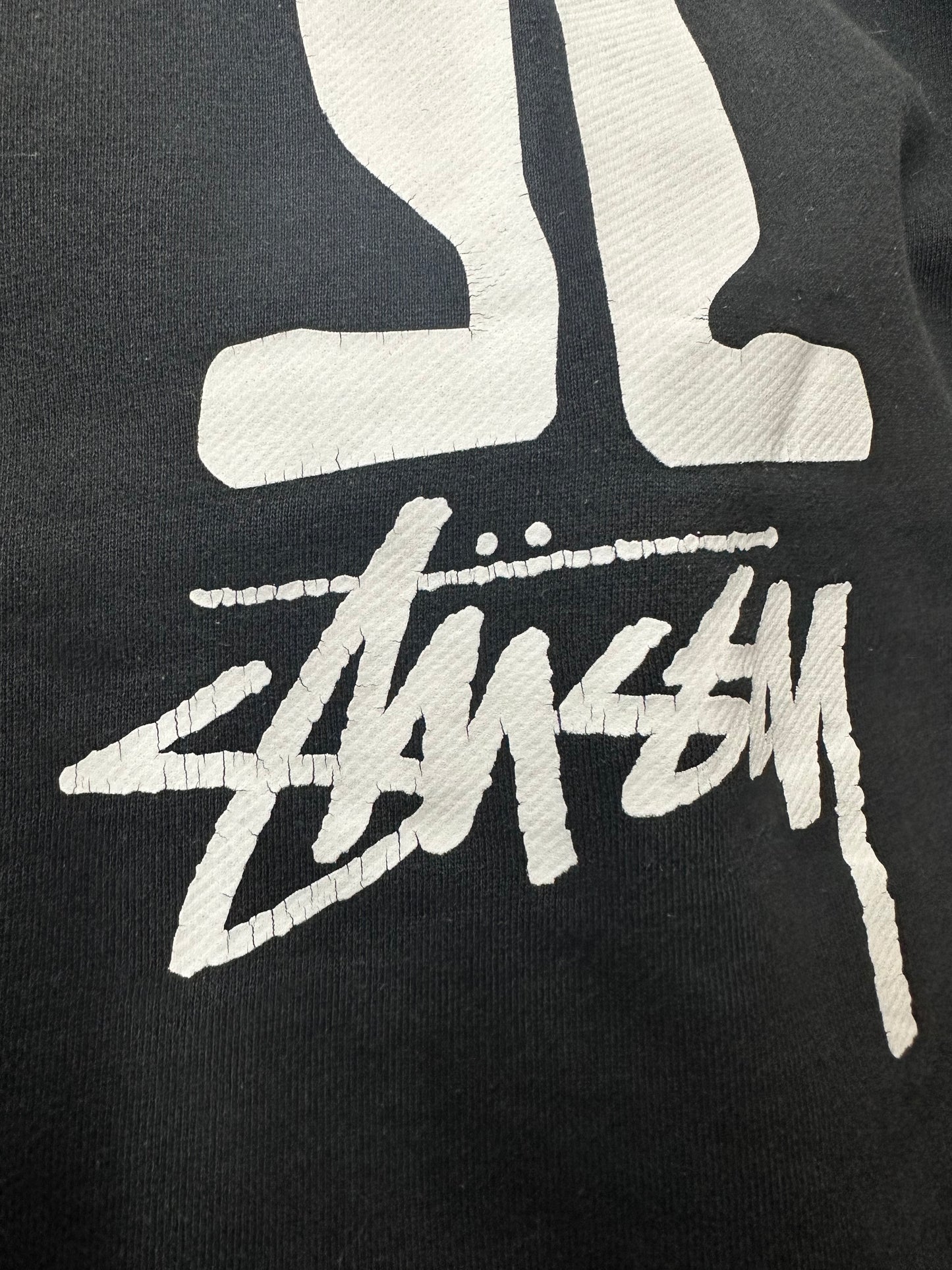 [XL] Mid 00s Stussy Shadow man Hoodie