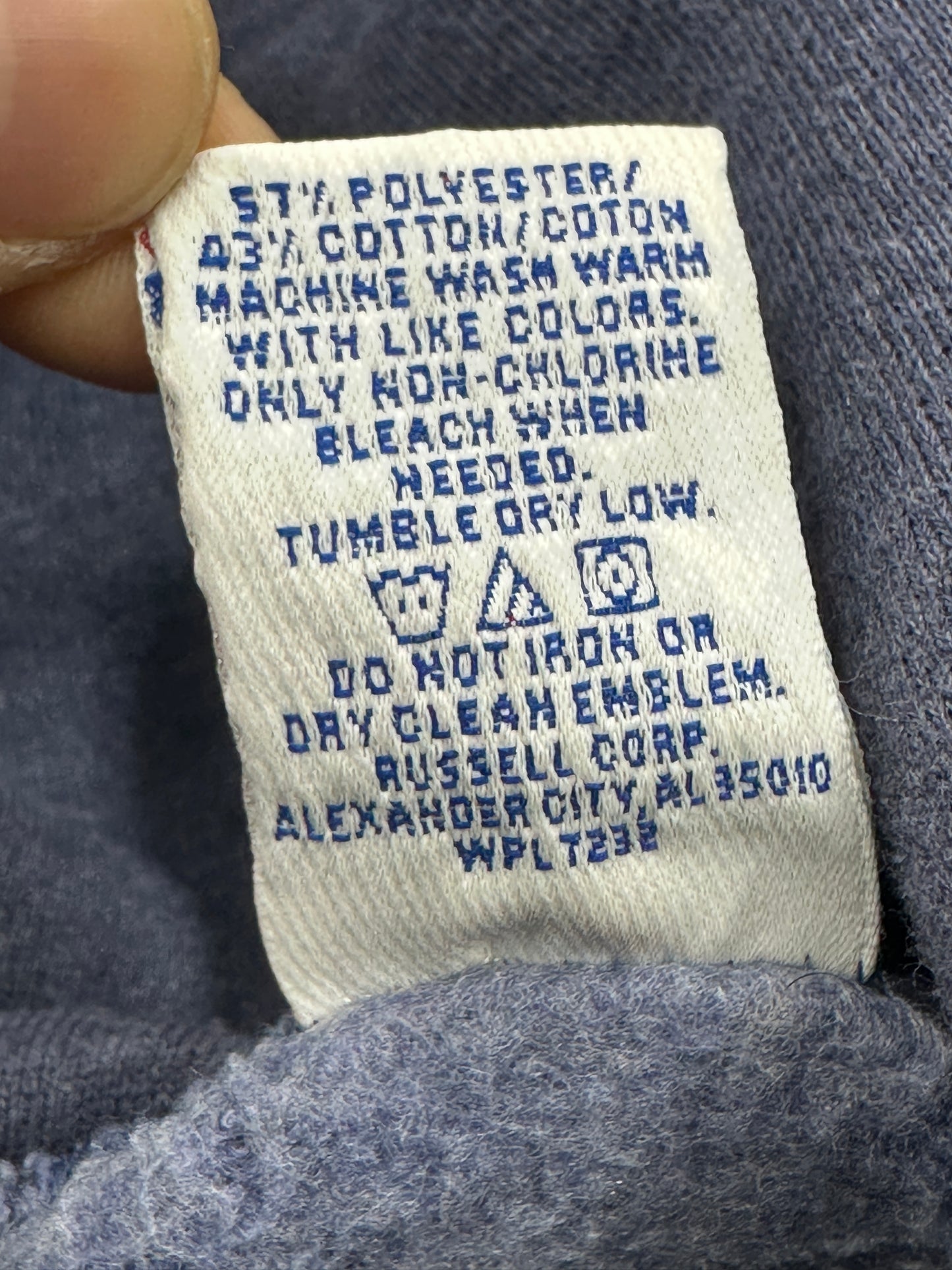 [L] 90s Russell Faded Hoodie