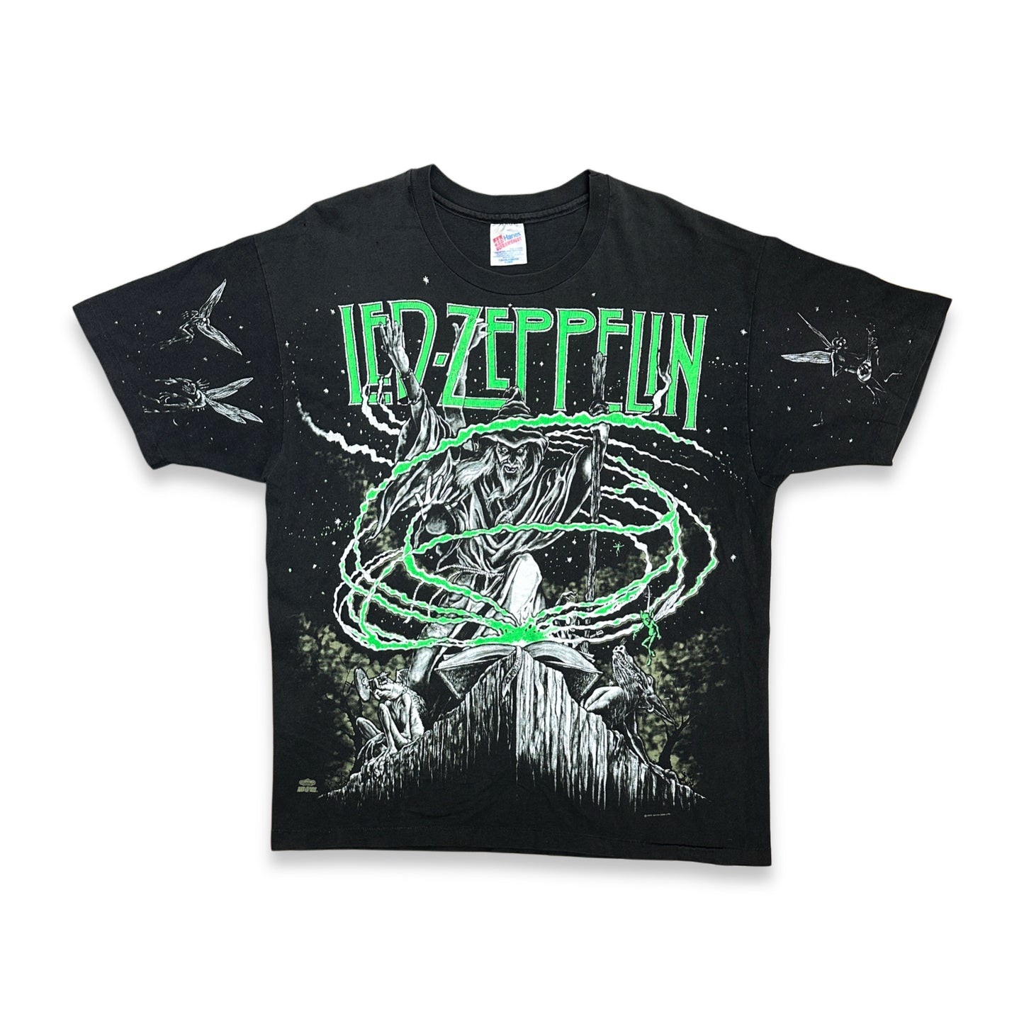 [XL] 1992' LED ZEPPELIN All Over Printed Tee