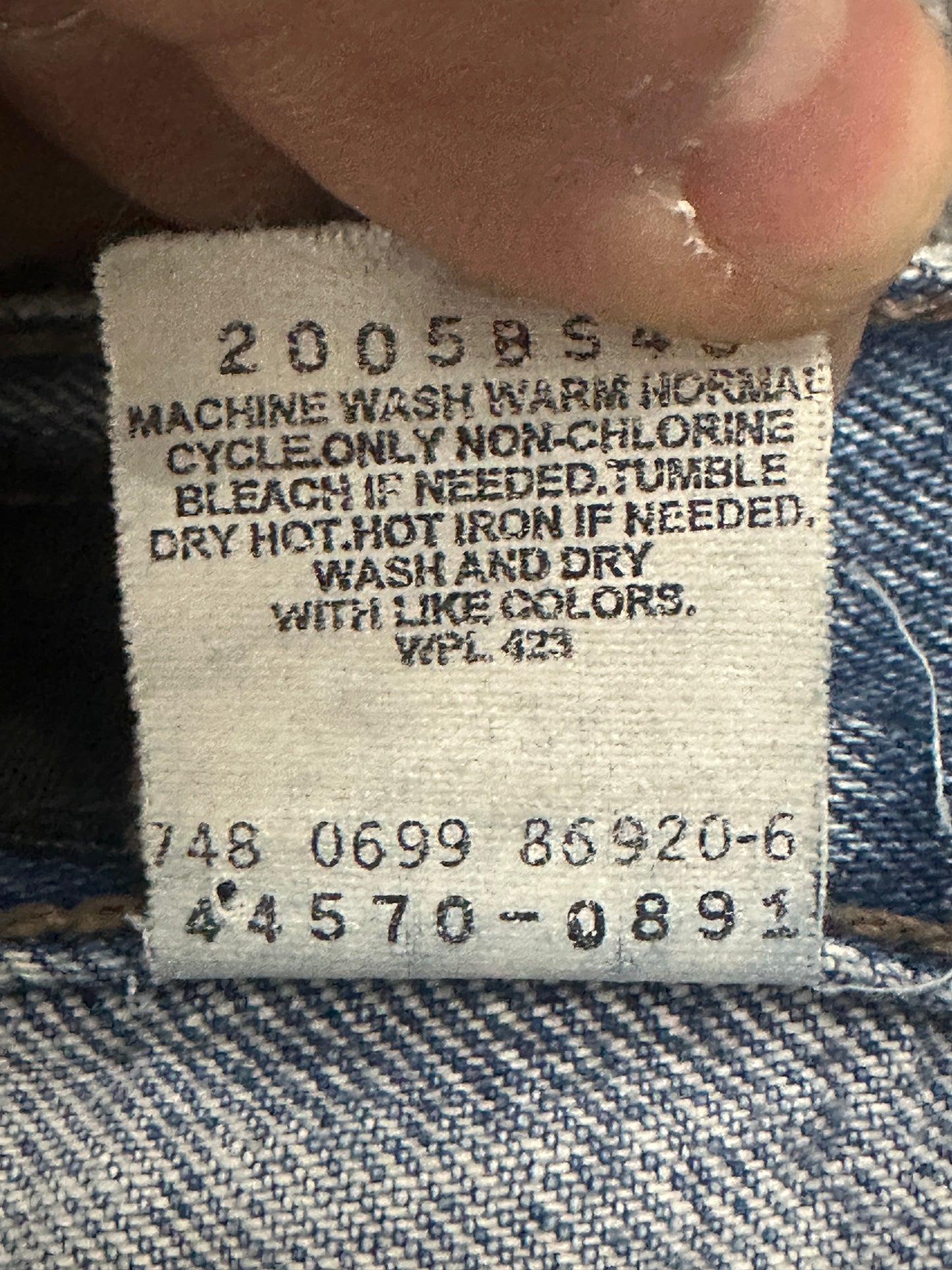 [36x32] 1999' Levi's SilverTab Baggy Denim Pants