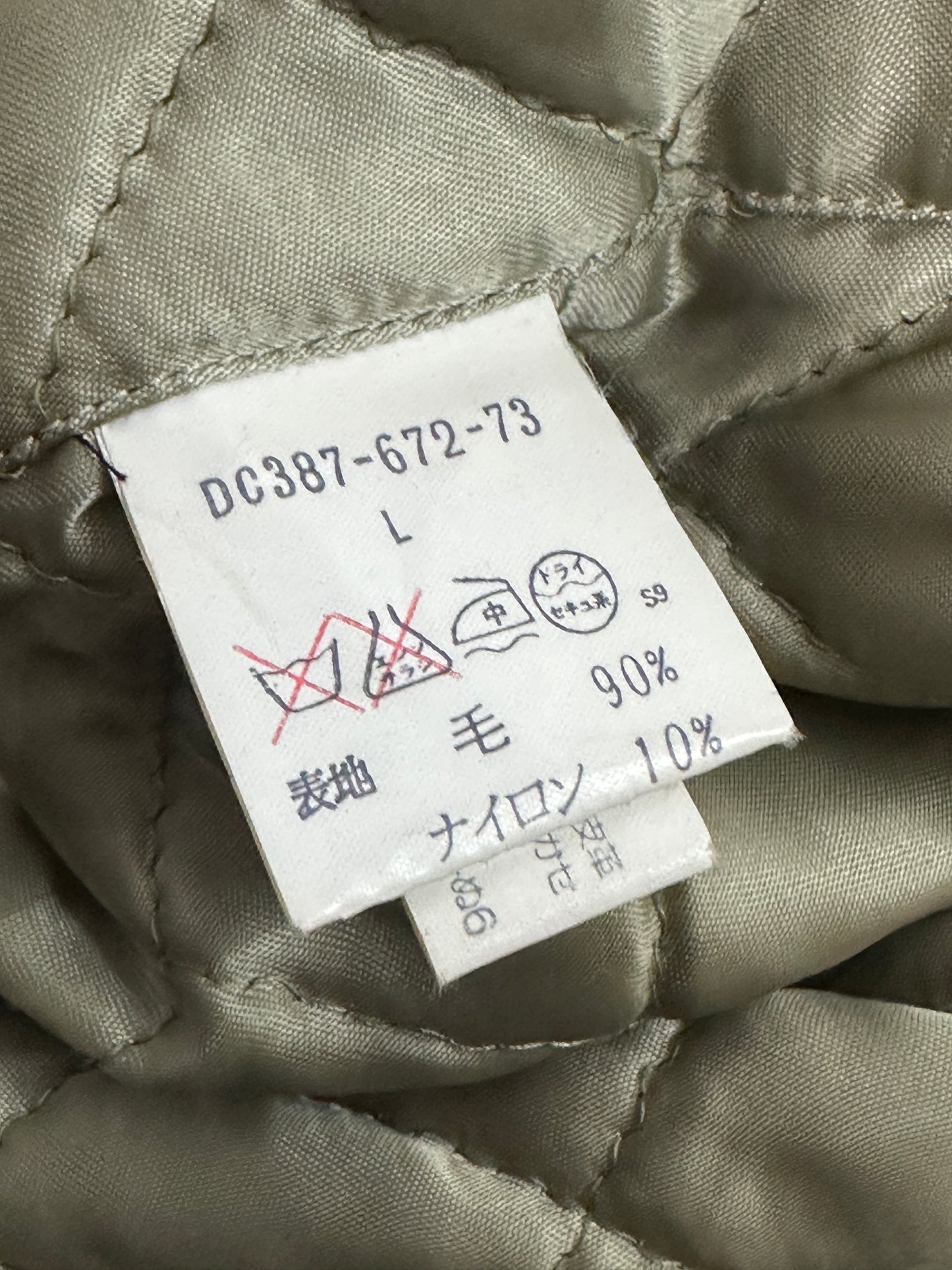 [L] 90s Allegri Wool Bomber Jacket