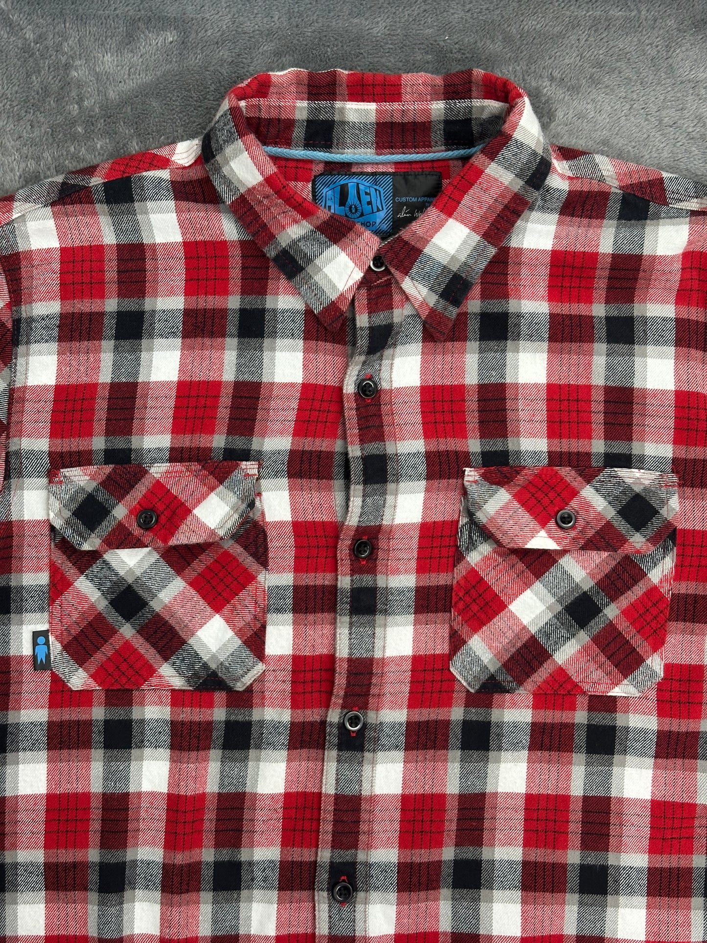 [L] 00s Alien Workshop Flannel Shirt
