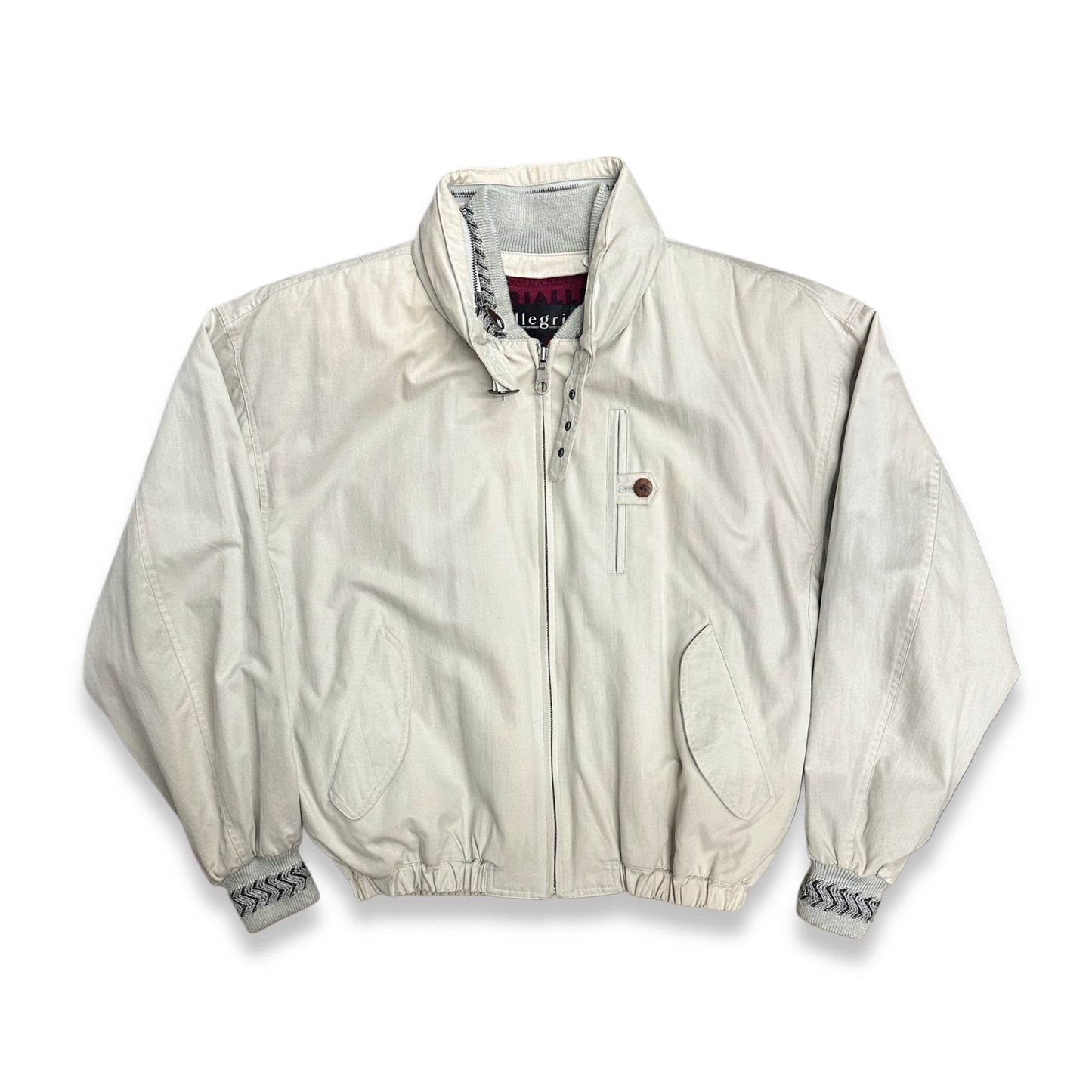 [L] 90s Allegri Cotton Bomber Jacket