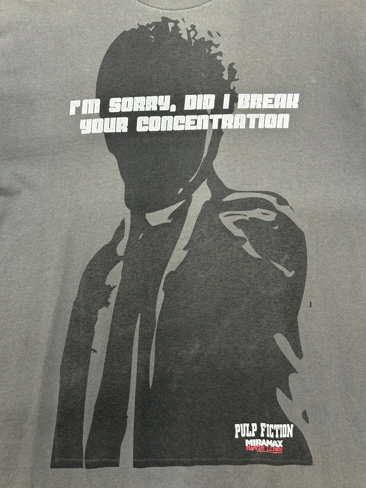 [L] 2005' PULP FICTION Movie Line Tee