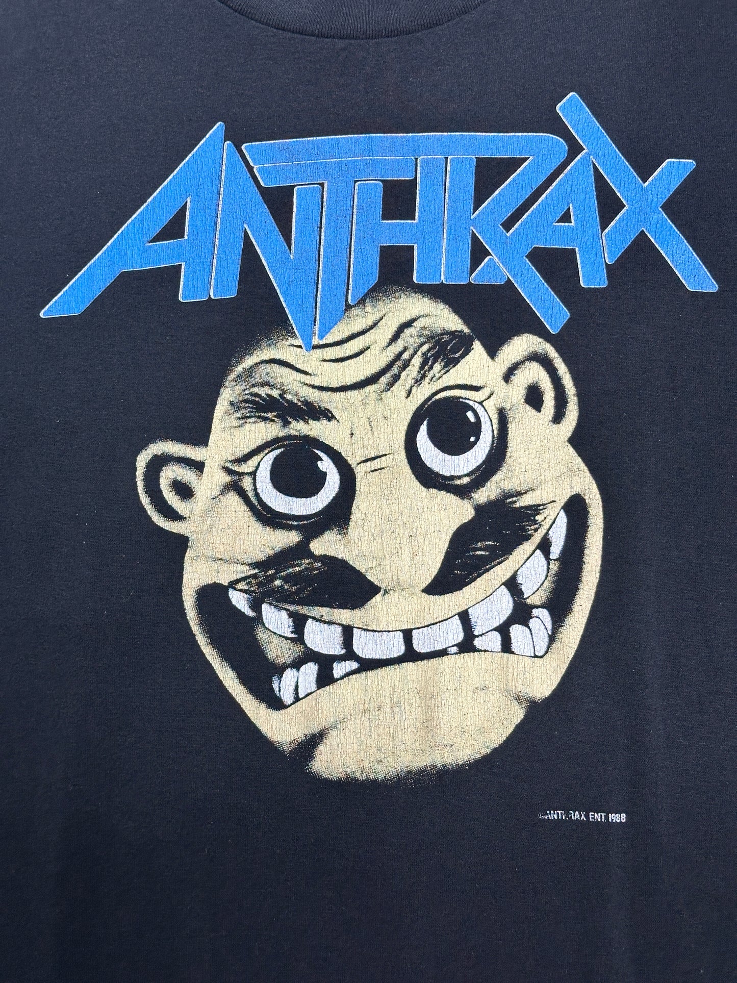 [L] 1988' ANTHRAX 'Not Man' Band Tee