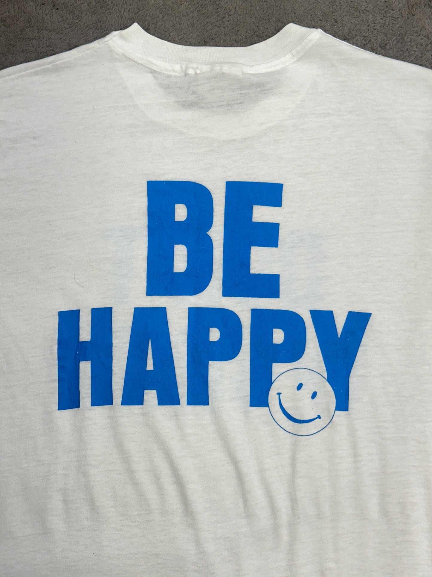 [L] 80s DON'T WORRY, BE HAPPY Tee