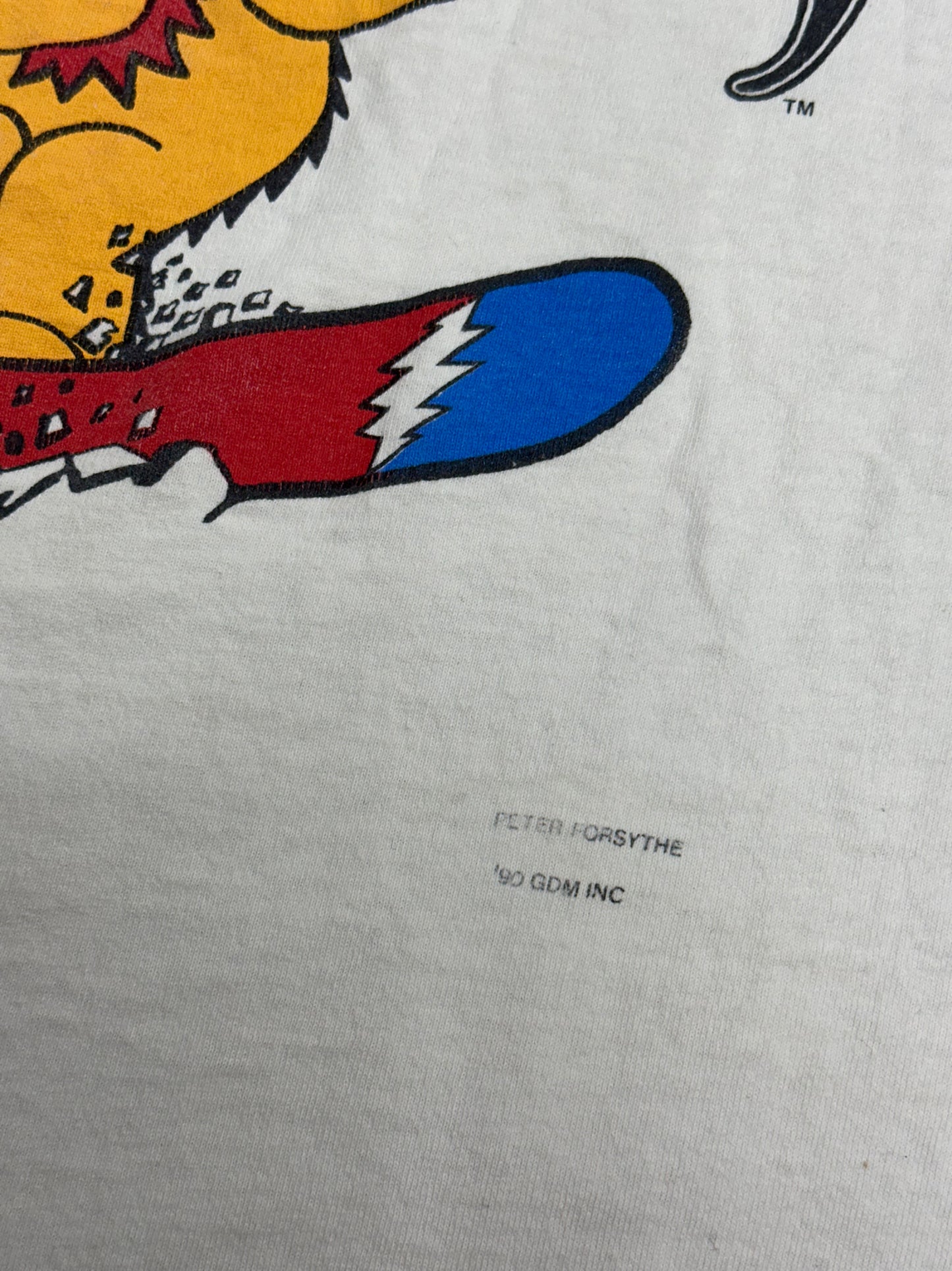 [XL] 1990' GratefulDead Dancing Bear Long Sleeve