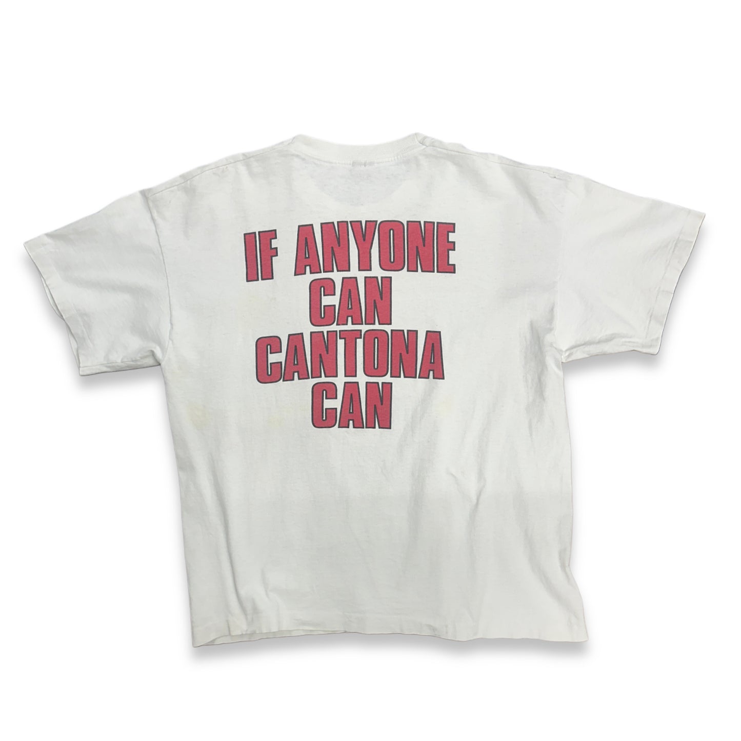 [XL] 90s Eric Cantona Slogan Tee