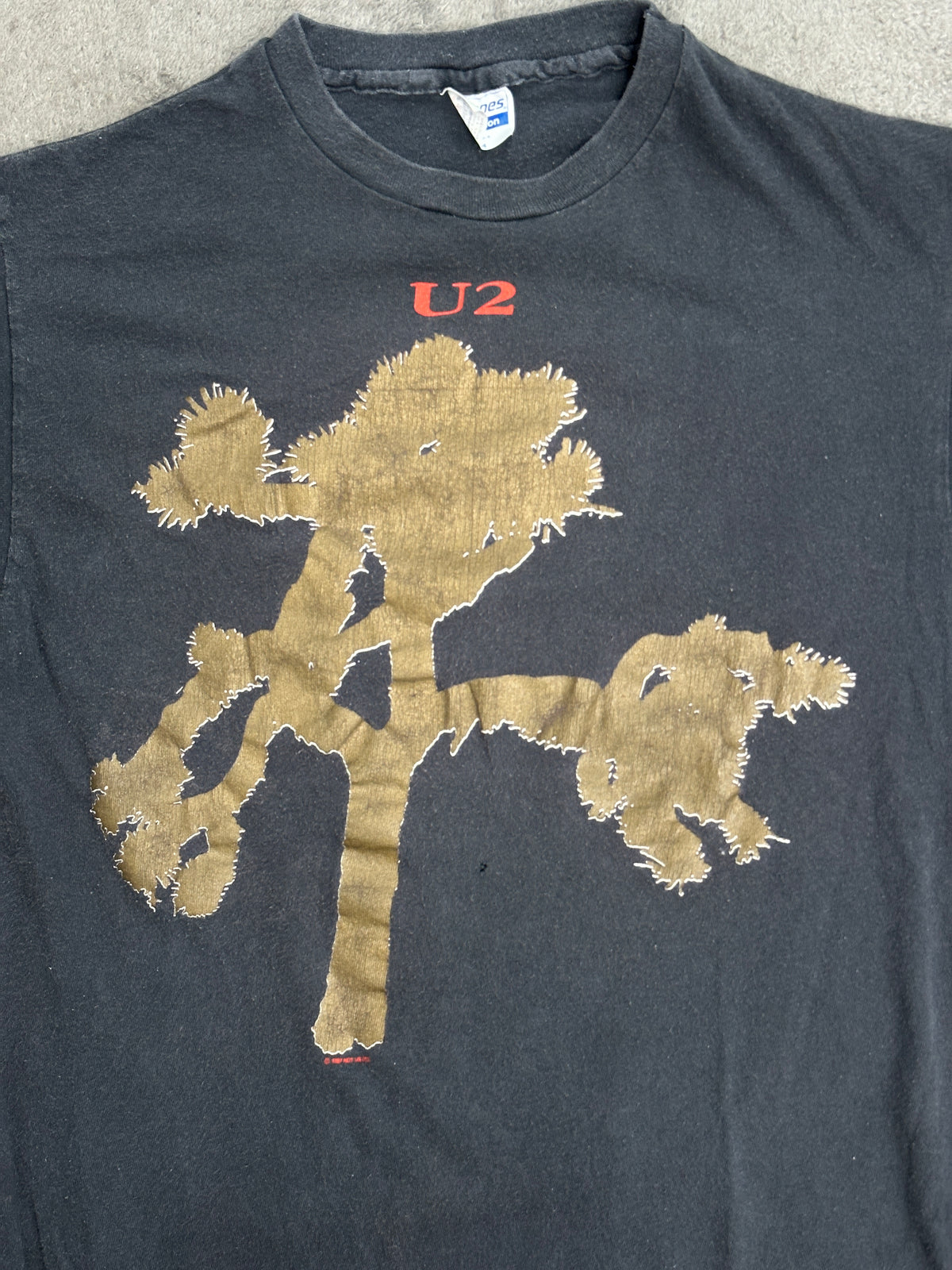 [L] 1987' U2 Joshua Tree Tour Tee
