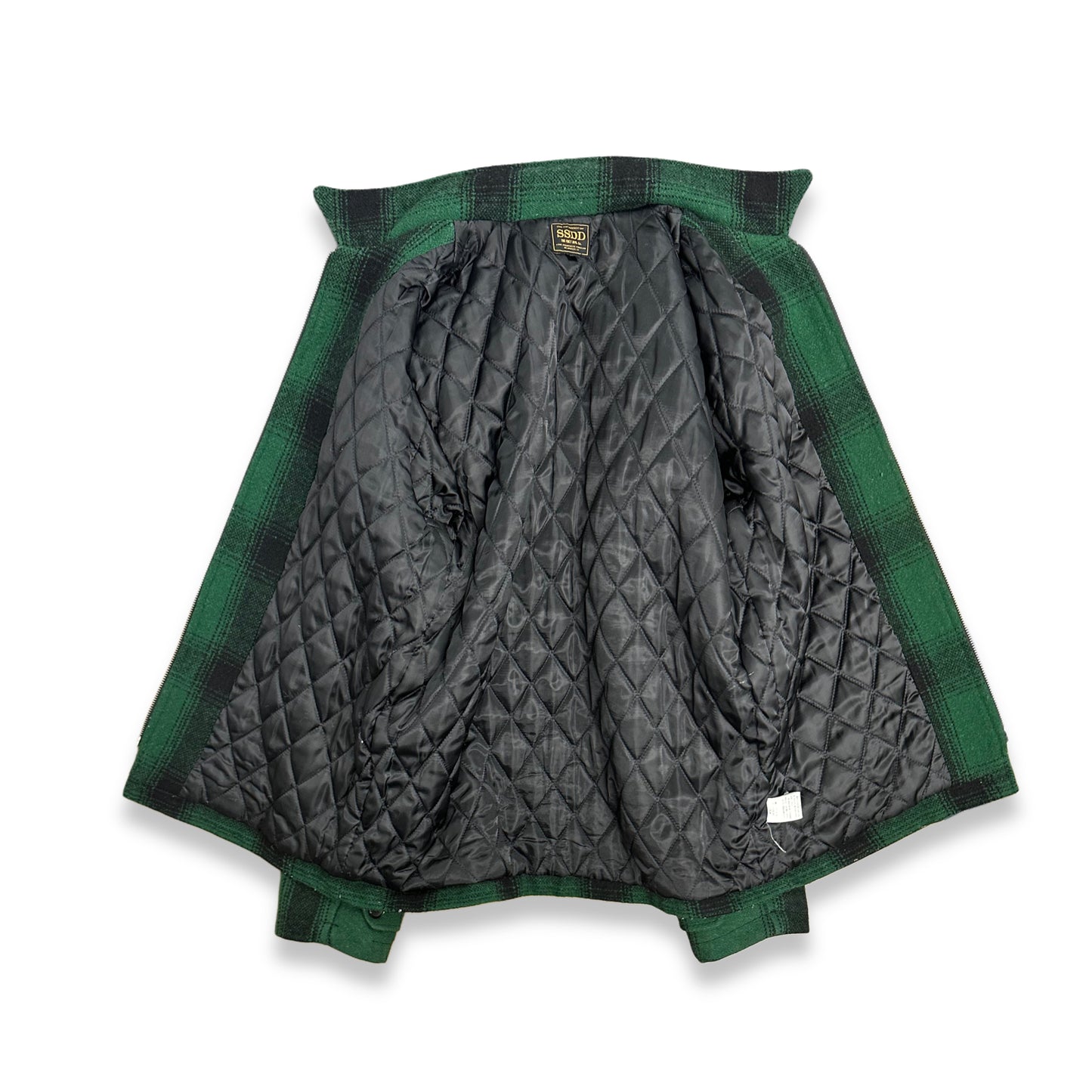 [L] FUCT SSDD Wool Flannel Zip-up Jacket