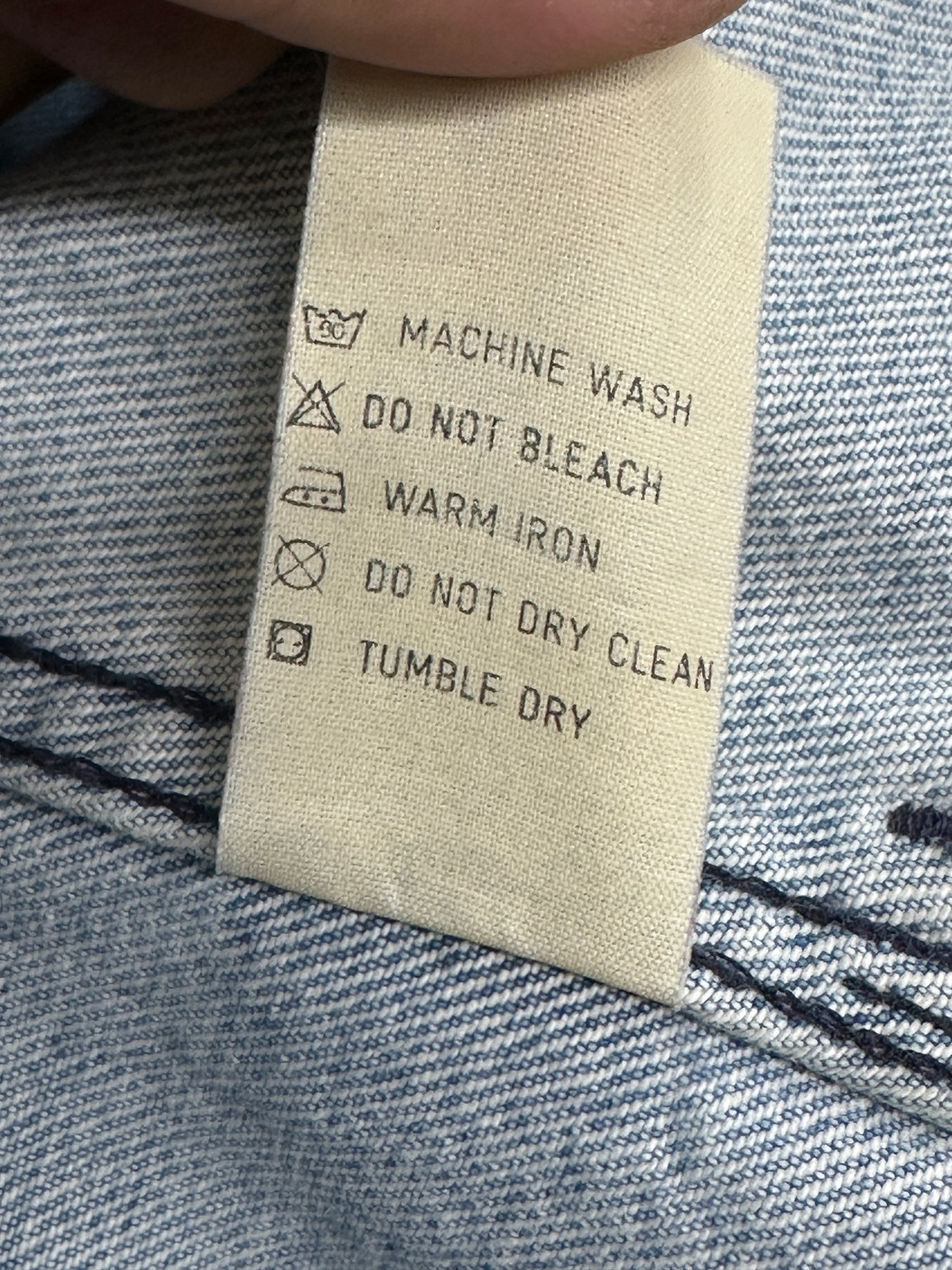 [M] 80s Armani Jeans Denim Trucker Jacket