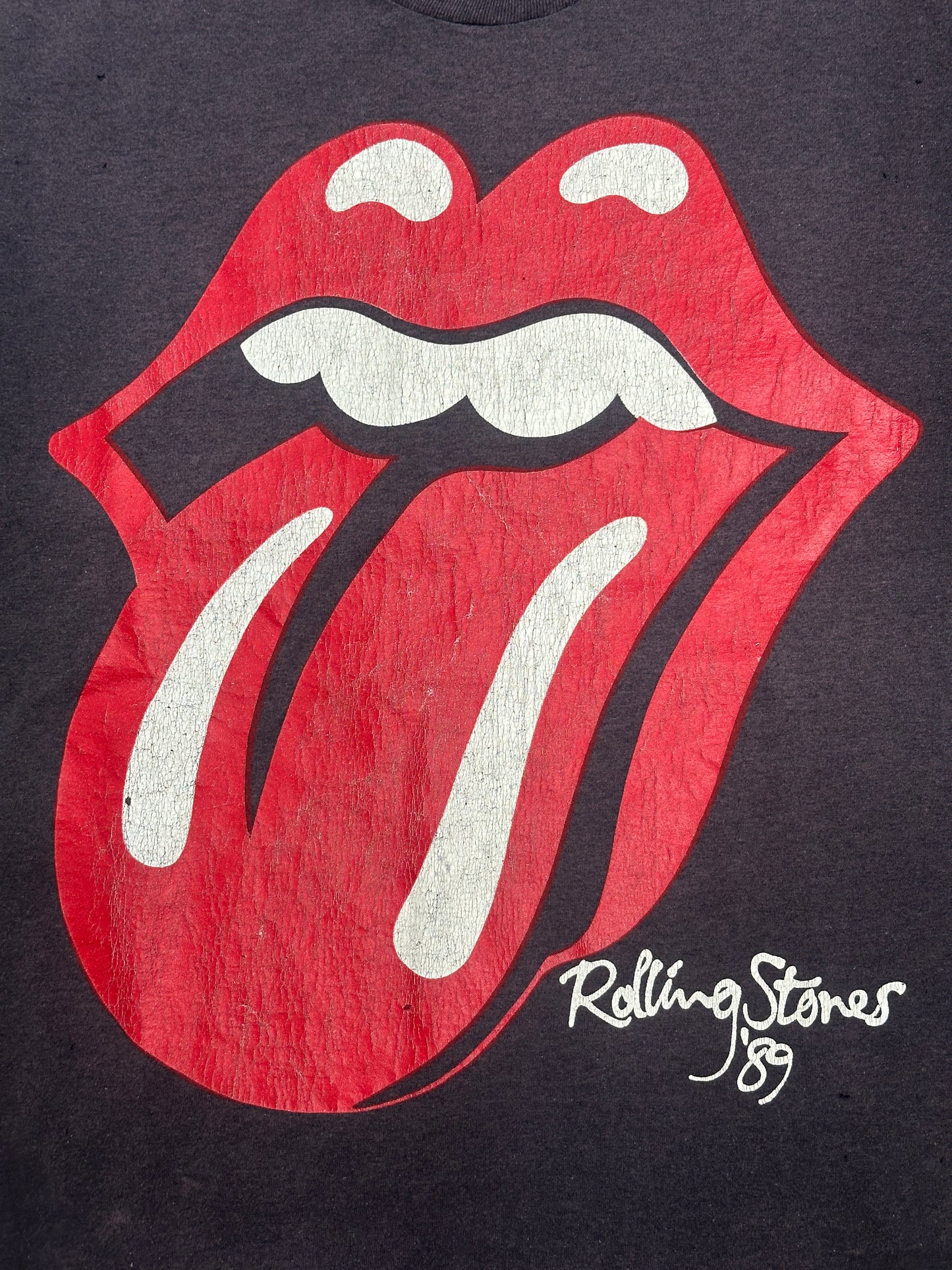[L] 1989' Rolling Stones North American Tour Tee