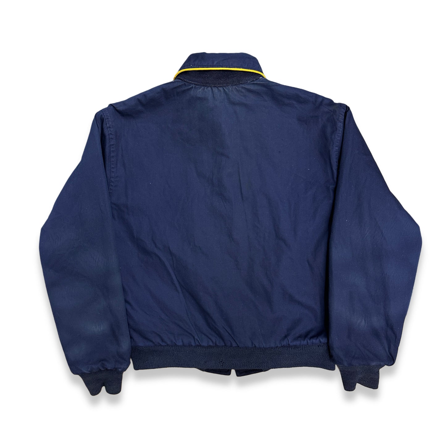 [M] 60s 'ELCO High School' Reversible Wool Varsity Jacket