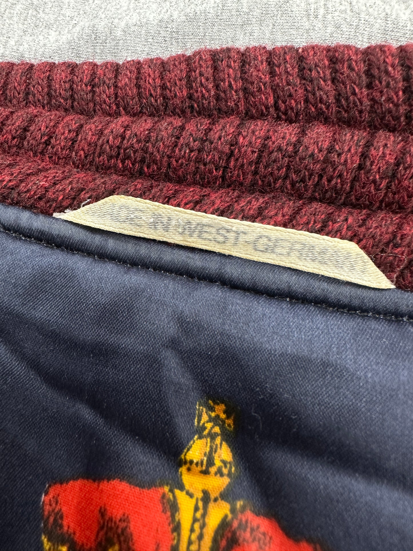 [XL] 80s HUGO BOSS Bomber Jacket