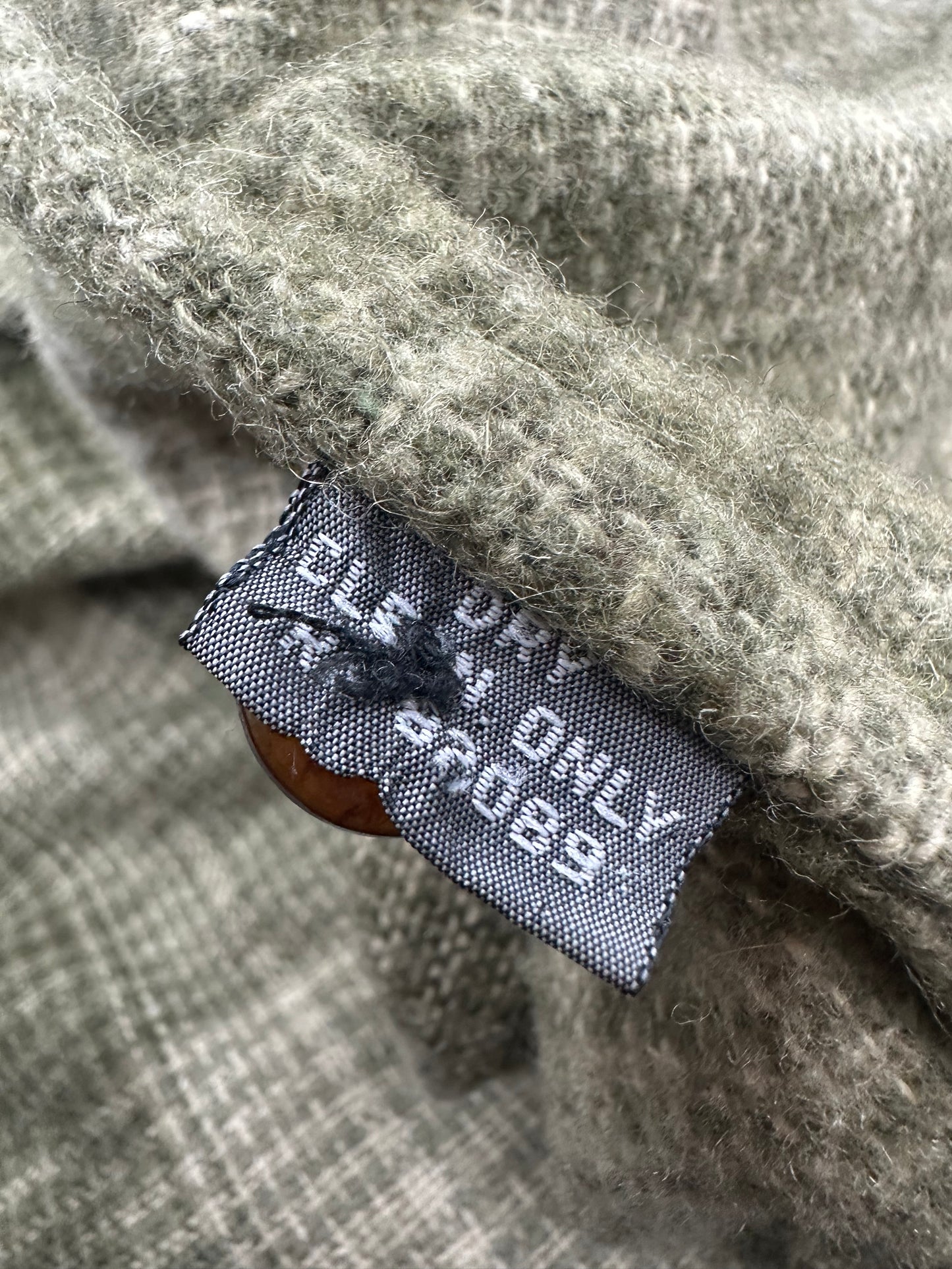 [XL] 90s Mossimo Wool Flannel Zip-up Jacket