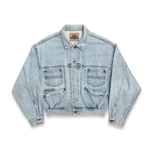 [M] 90s Levi's SilverTab Denim Bomber Jacket