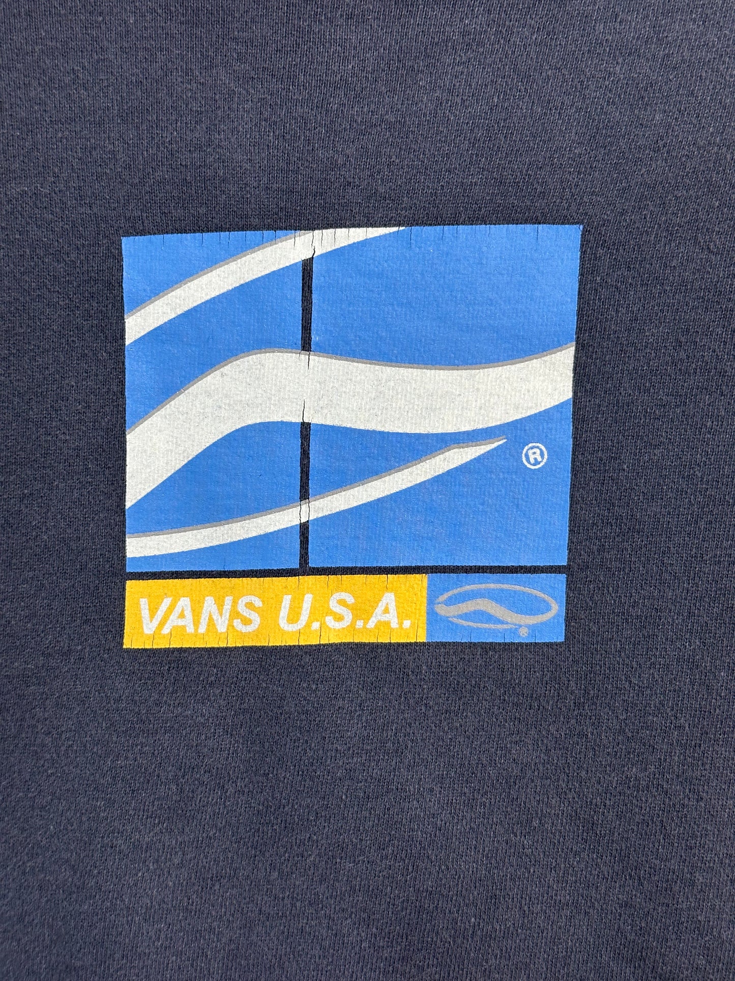 [L] 90s Vans Sweatshirt