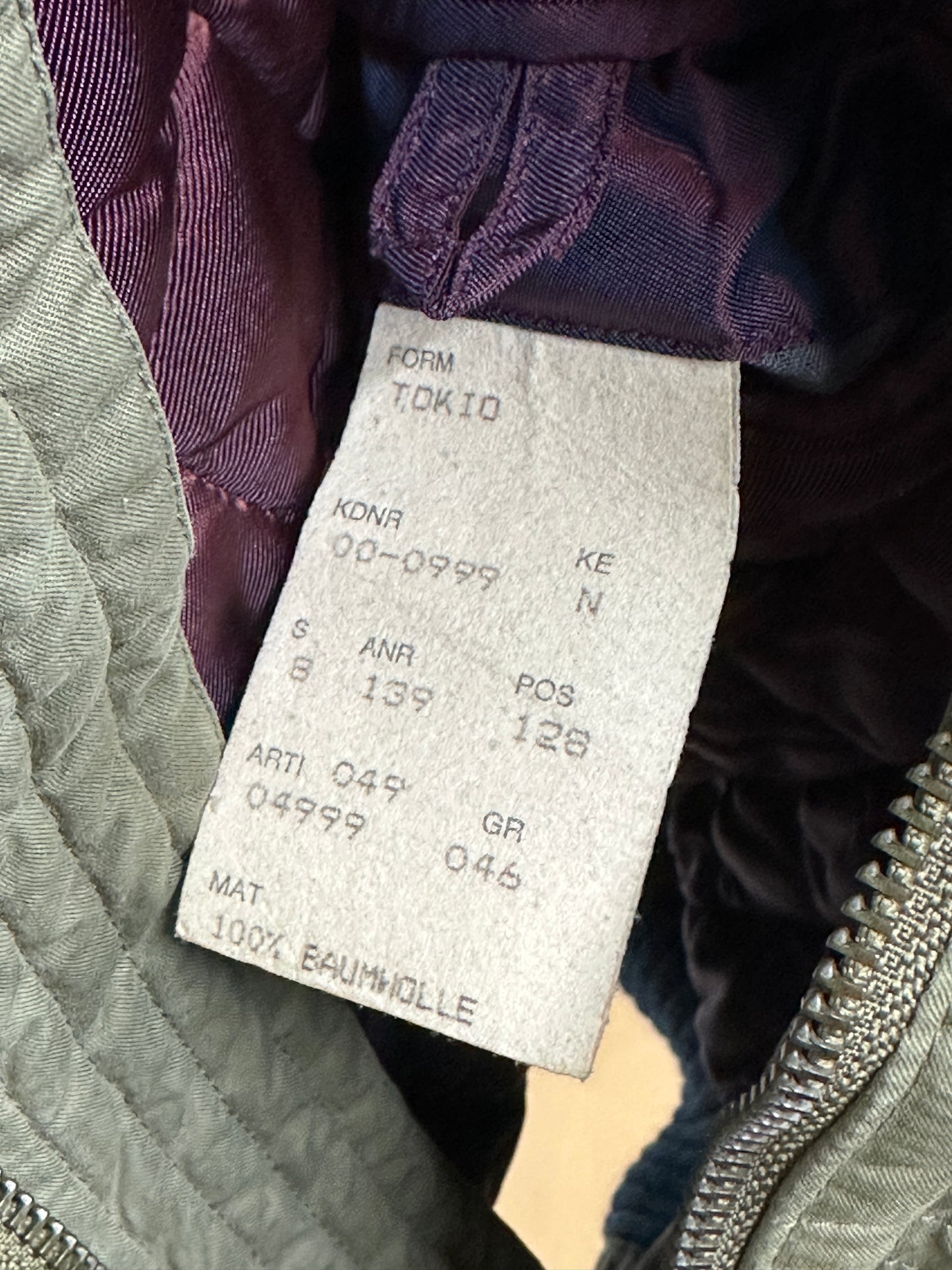 [46] 80s HUGO BOSS Bomber Jacket