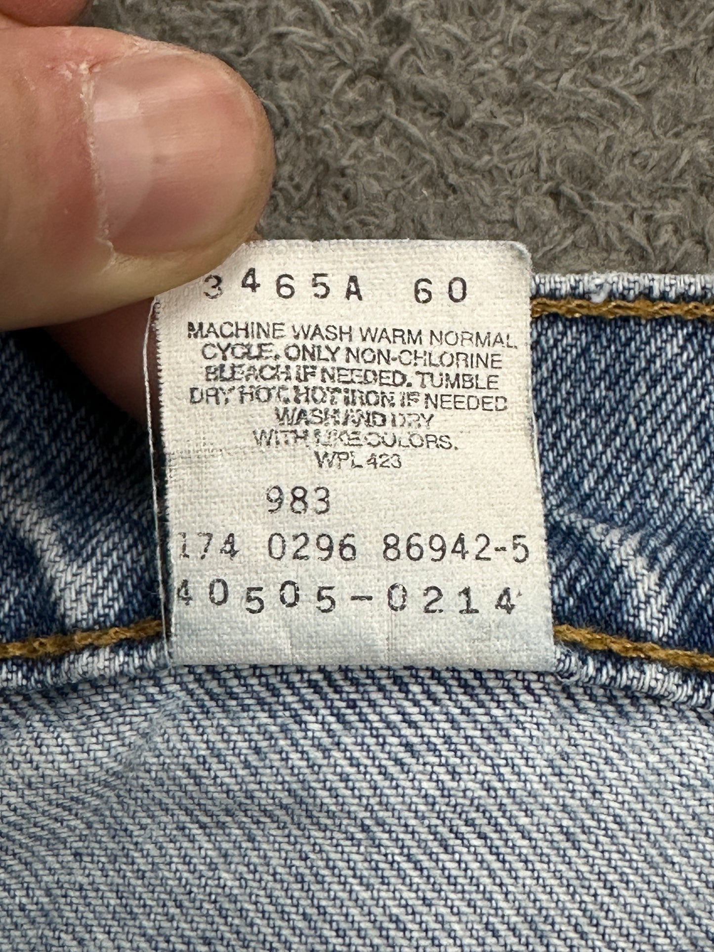 [38x34] 1996' Levi's 505 Denim Pants