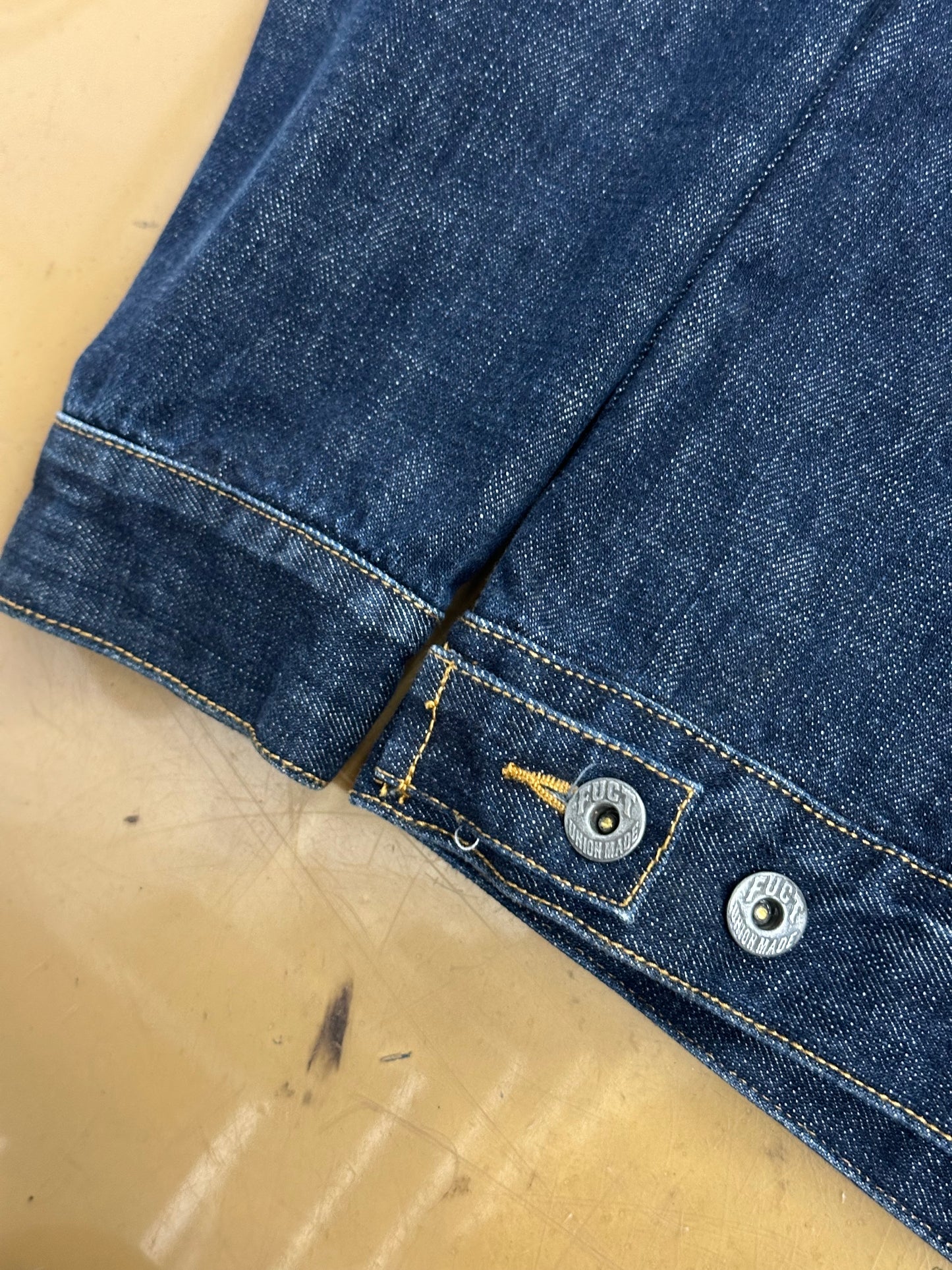 [M] FUCT SSDD Patched Type 3 Denim Jacket