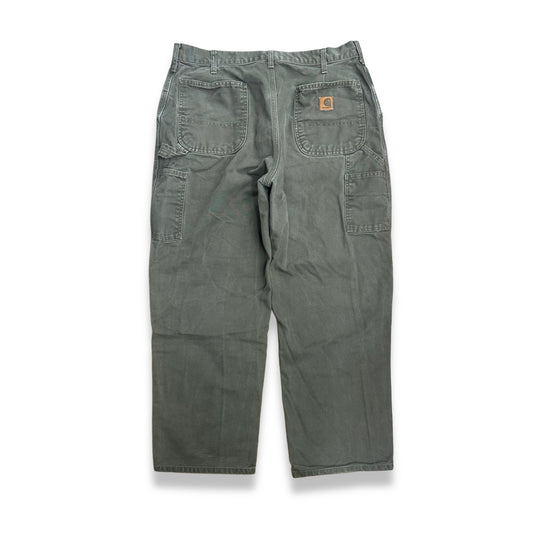 [38x30] Carhartt Moss Green Carpenter Pants