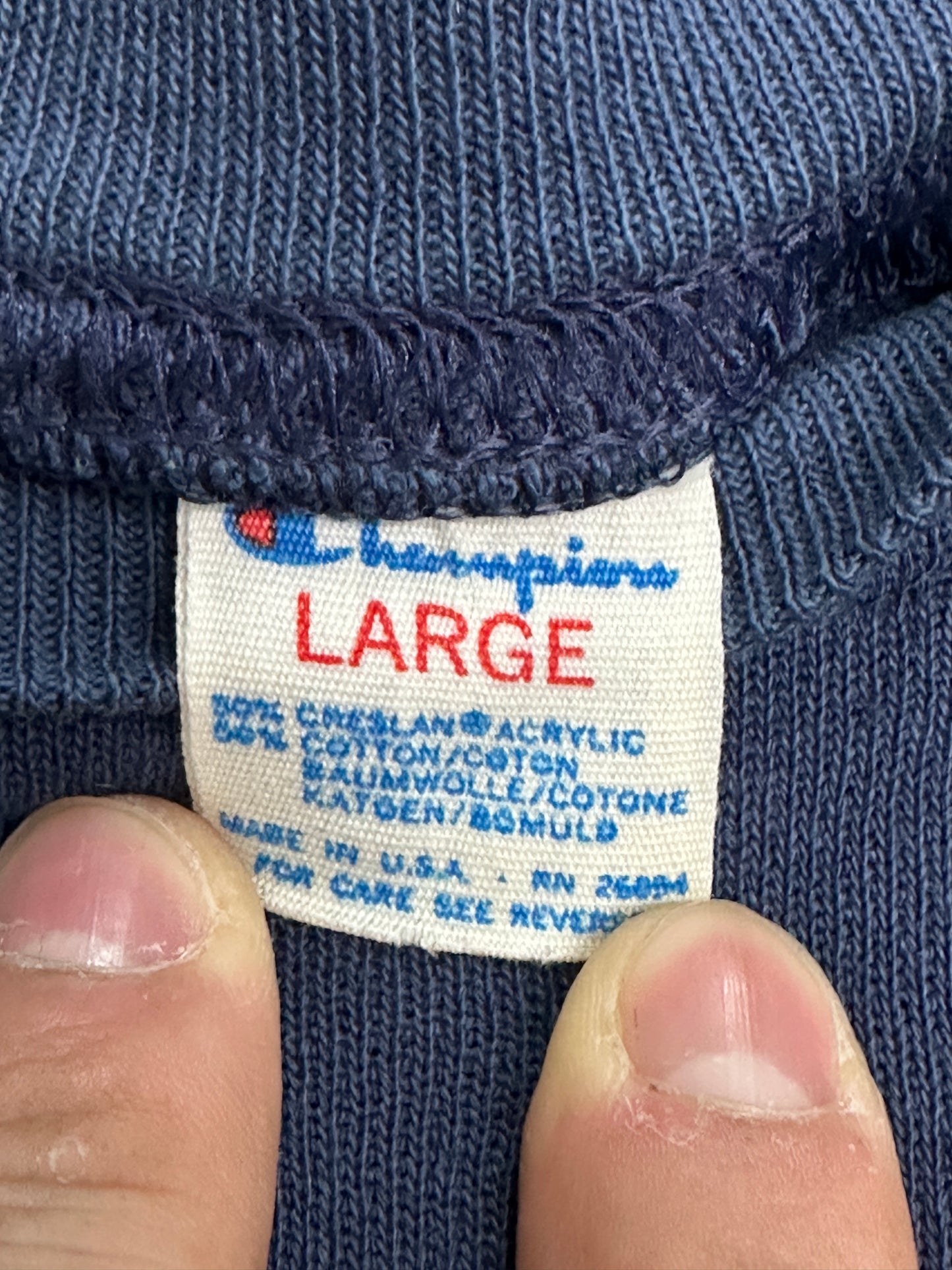 [L] 80s Champion Mickey Mouse Sweatshirt