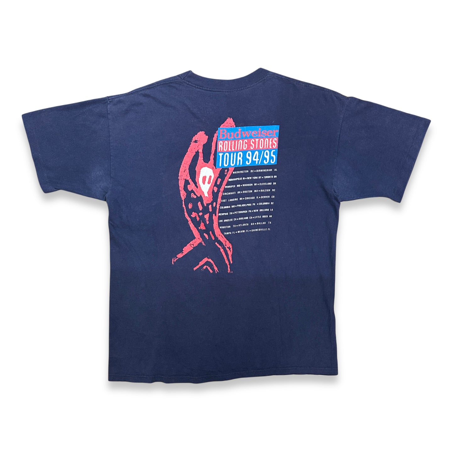 [XL] 1994' ROLLING STONES Voodoo Lounge US Tour Tee