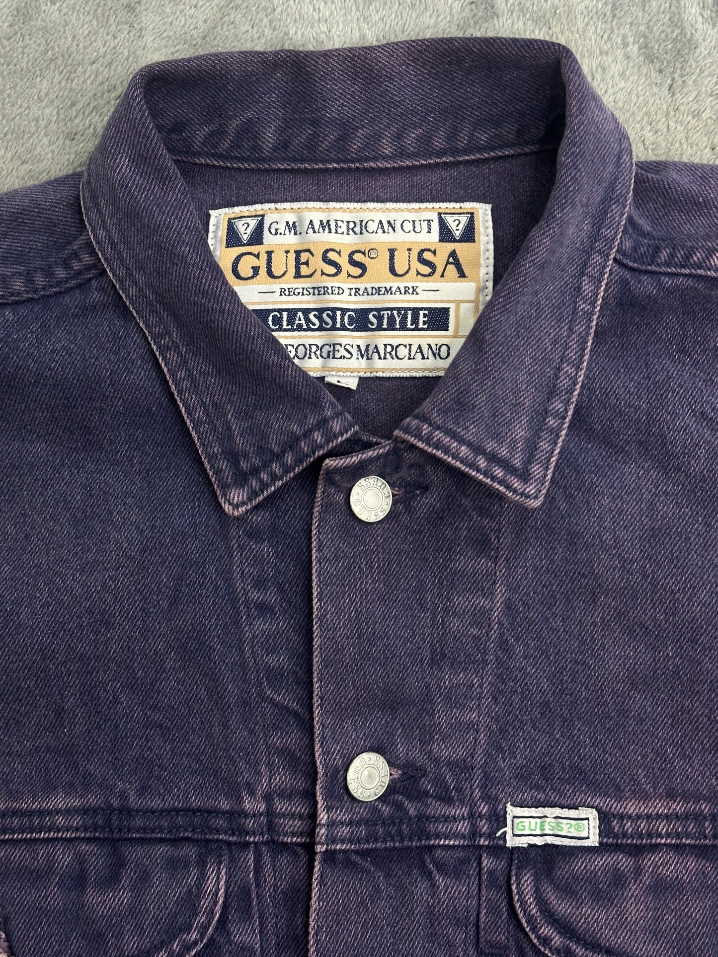 [L] 90s GUESS by Georges Marciano Denim Jacket