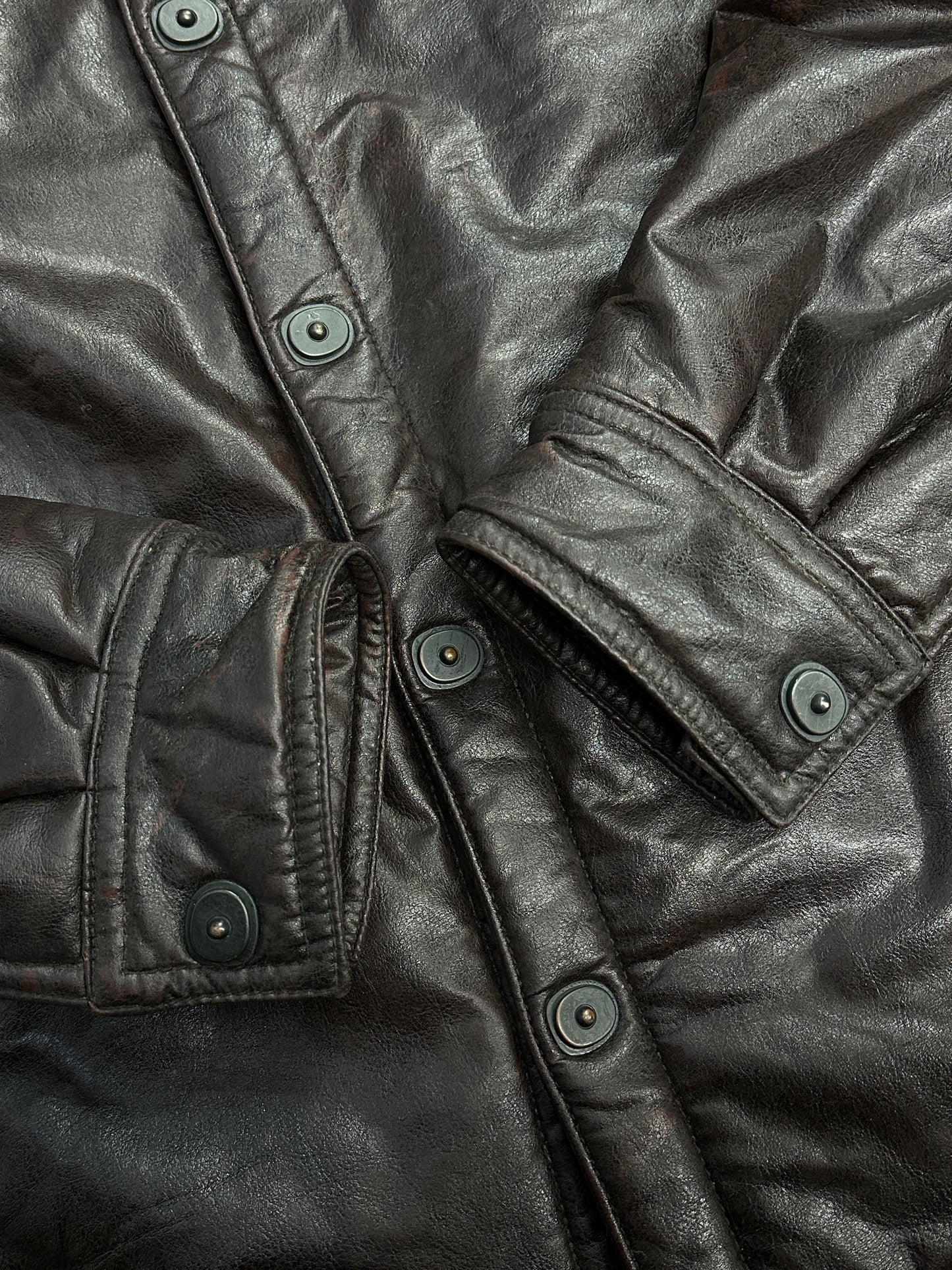 [52] FW2002 Emporio Armani Coated Pile Jacket