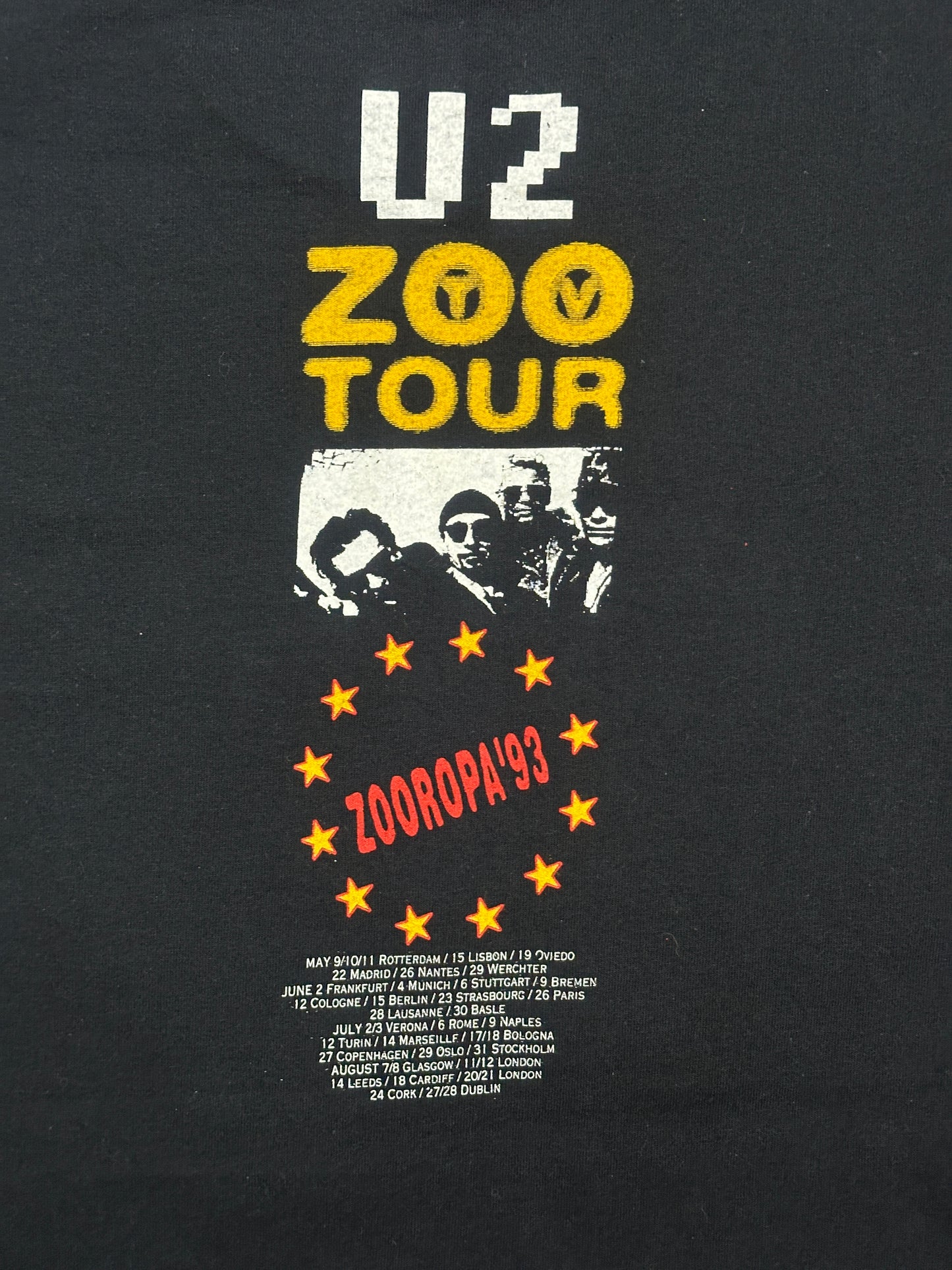 [XL] 1993' U2 Zoo Tv Tour BONO Tee
