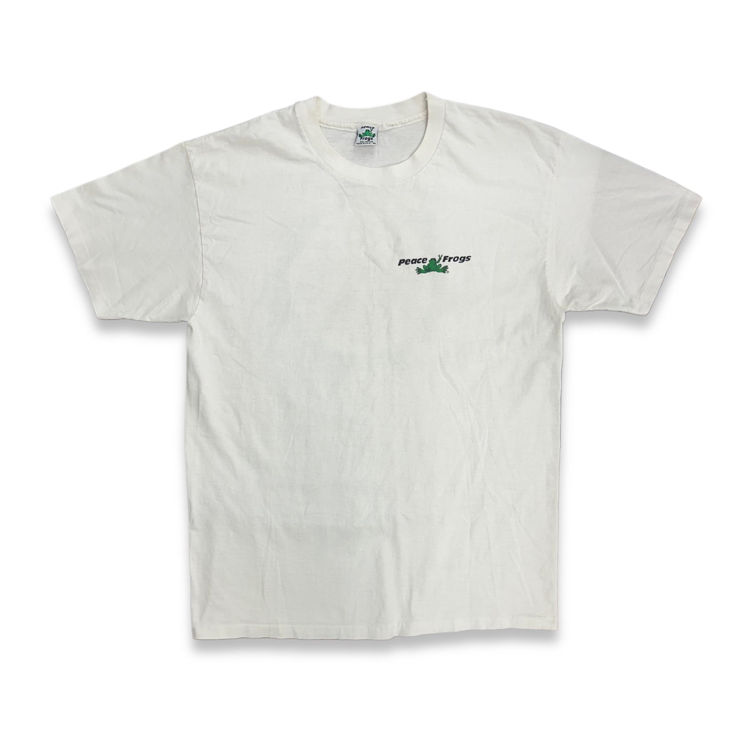 [XL] 1996‘ Peace Frogs Logo Tee