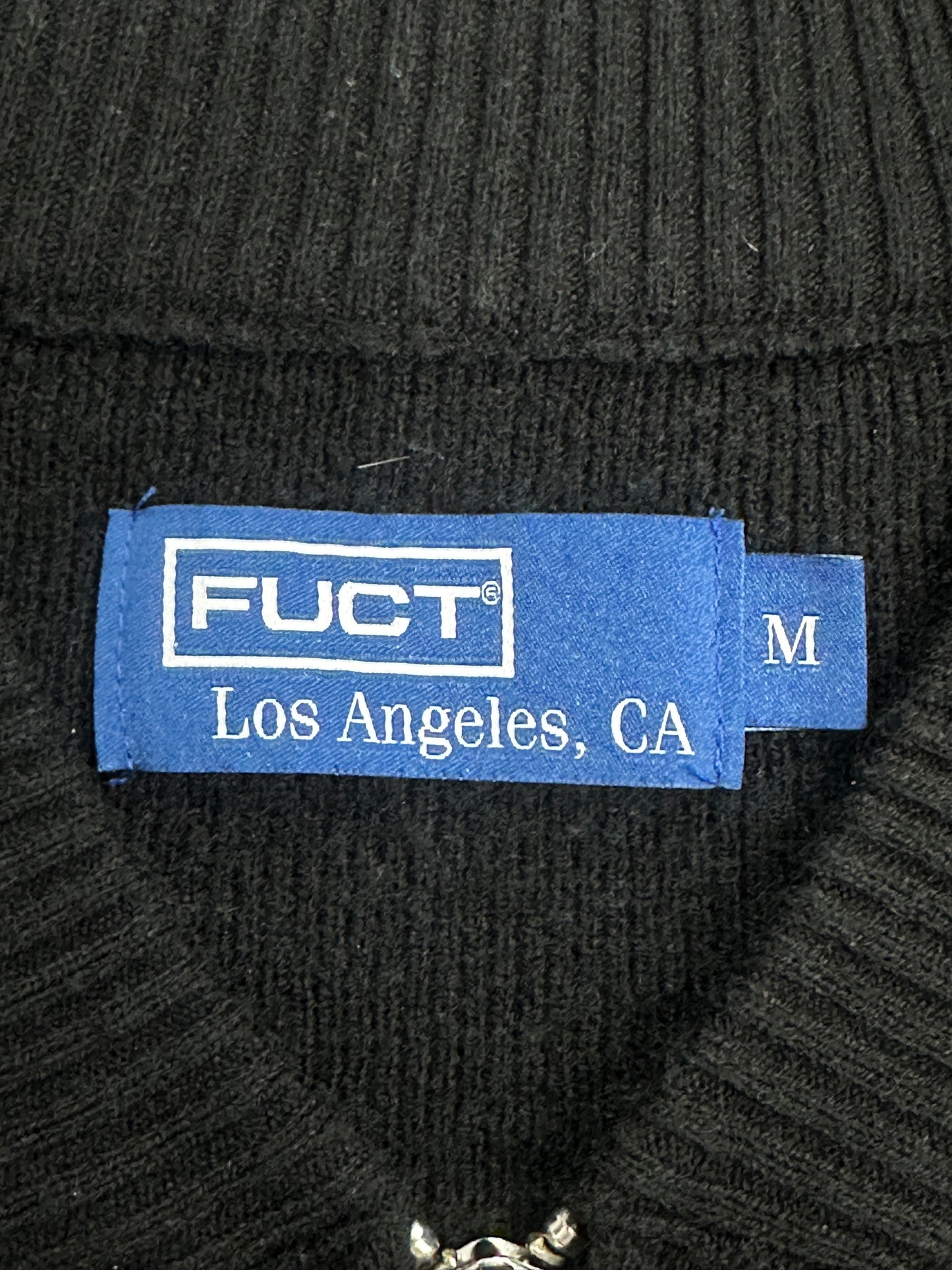 [M] FUCT Jacquard Knit zip-up
